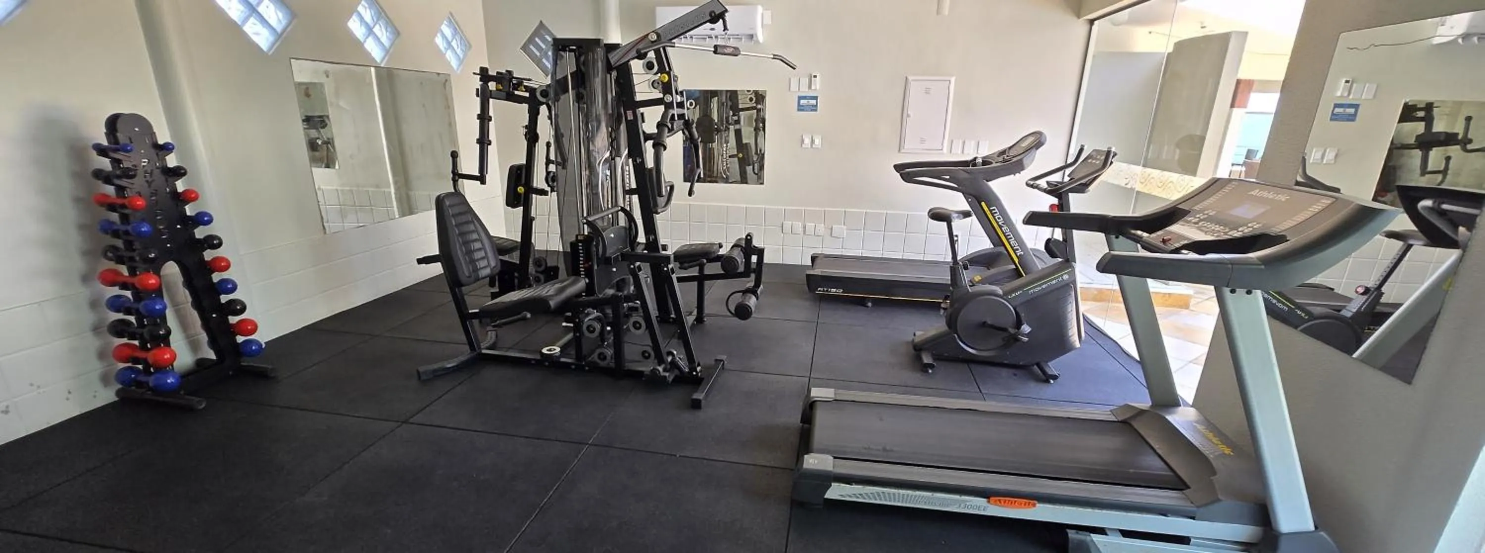 Fitness centre/facilities in Brisamar Hotel & SPA São Luís