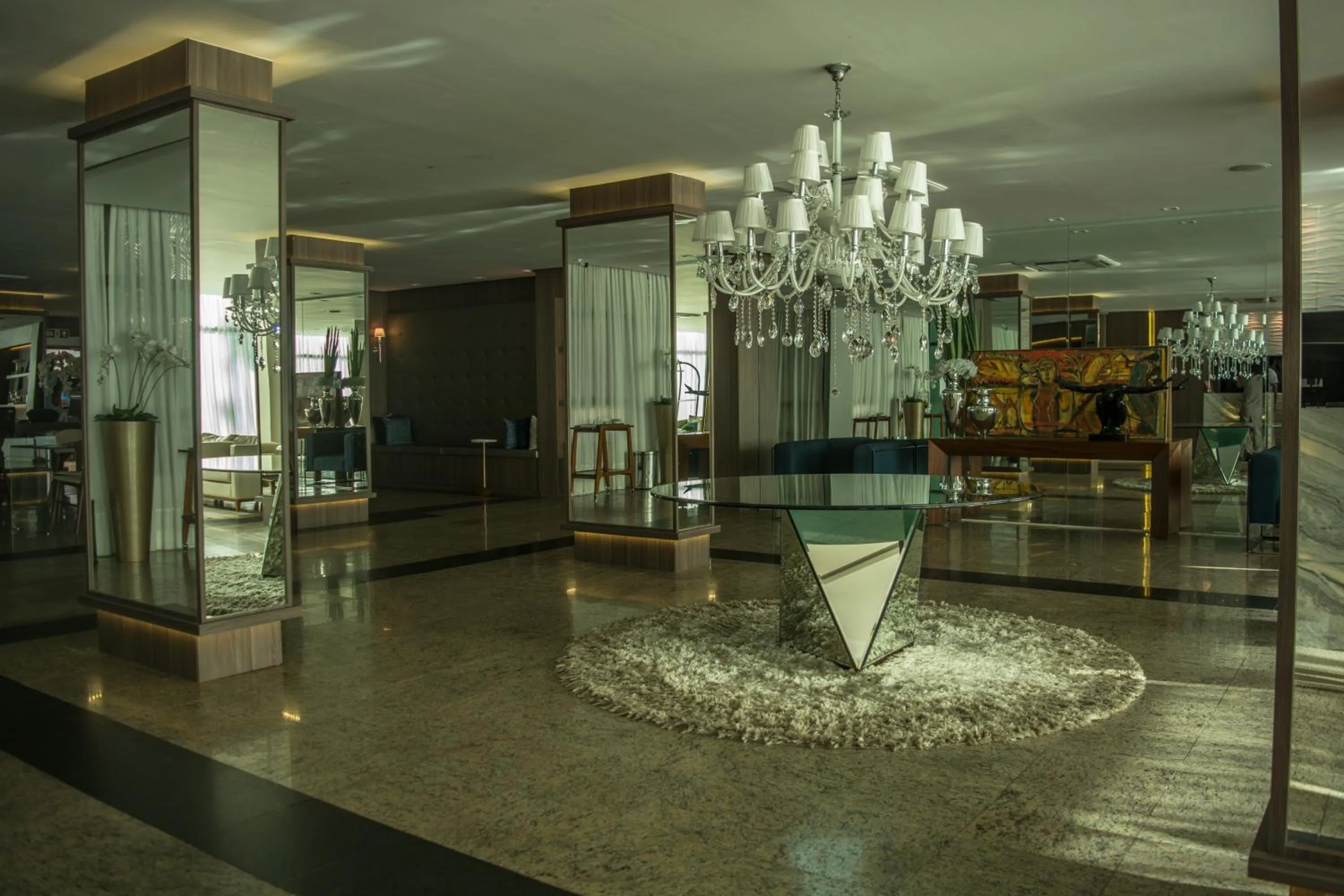 Lobby or reception in Brisamar Hotel & SPA São Luís