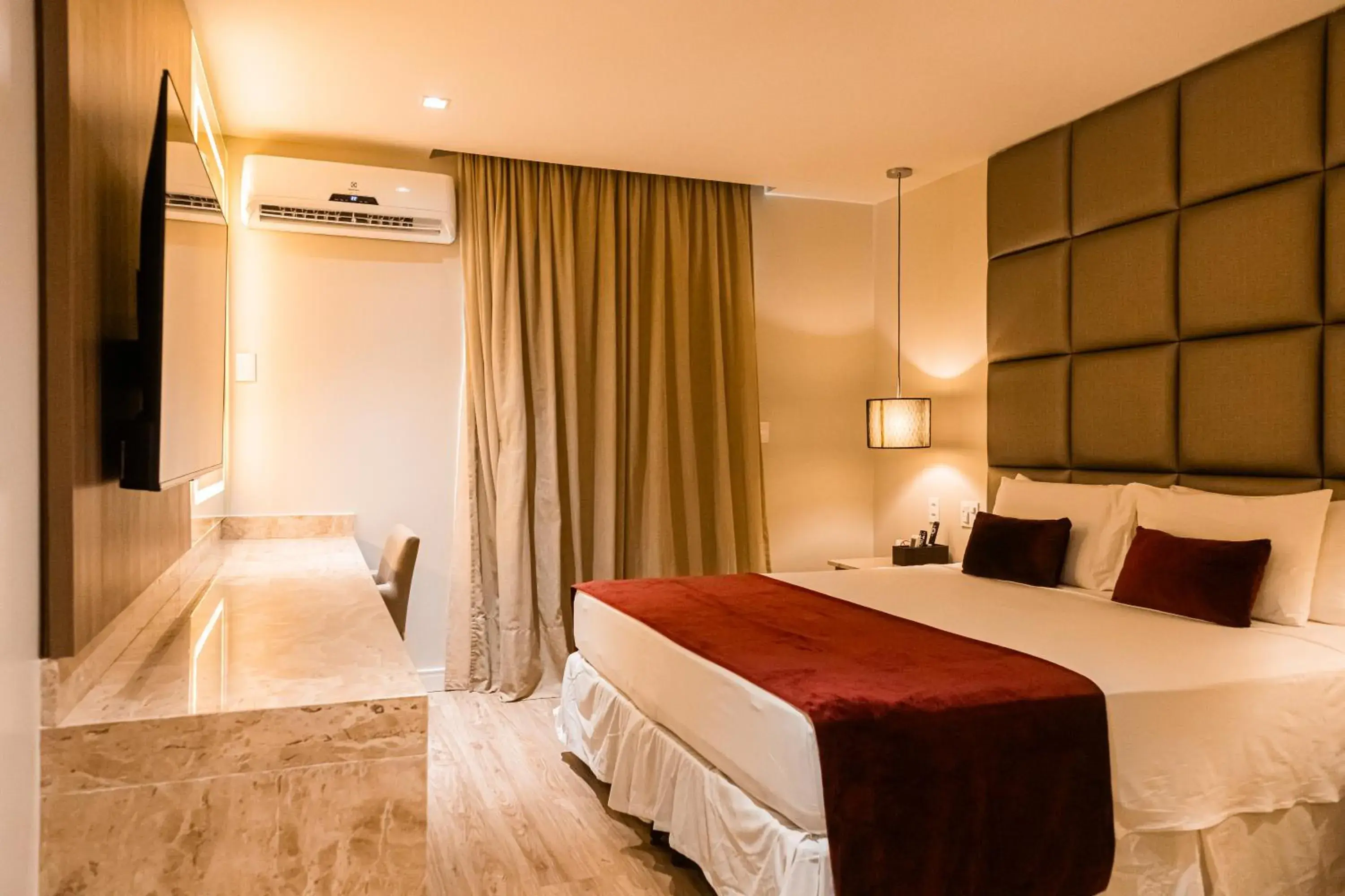 Bedroom, Bed in Brisamar Hotel & SPA São Luís Bedroom, Bed in Brisamar Hotel & SPA São Luís