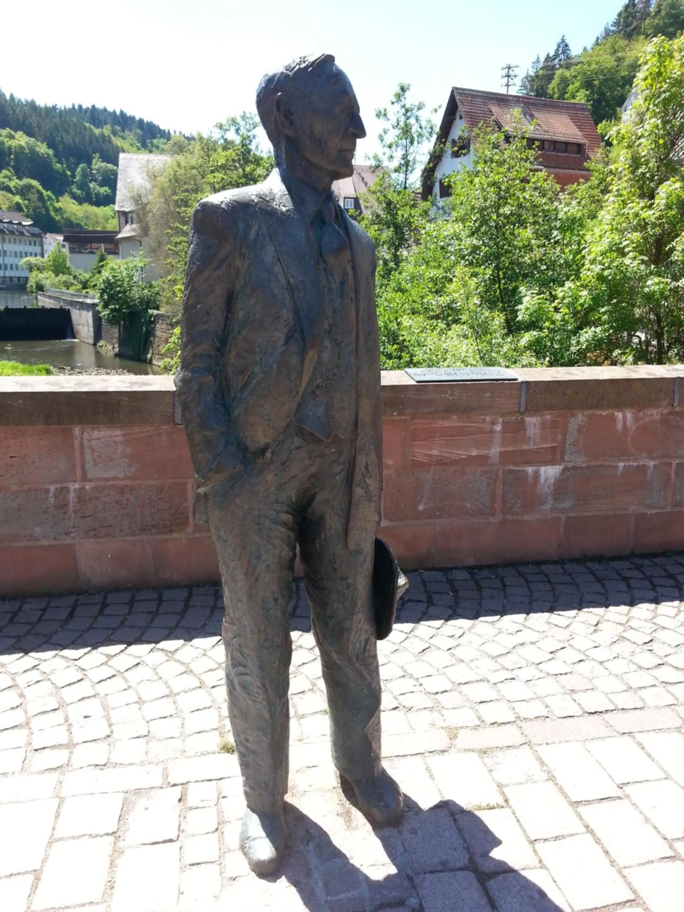 Nearby landmark in Ferienwohnung Hermann Hesse Stadt