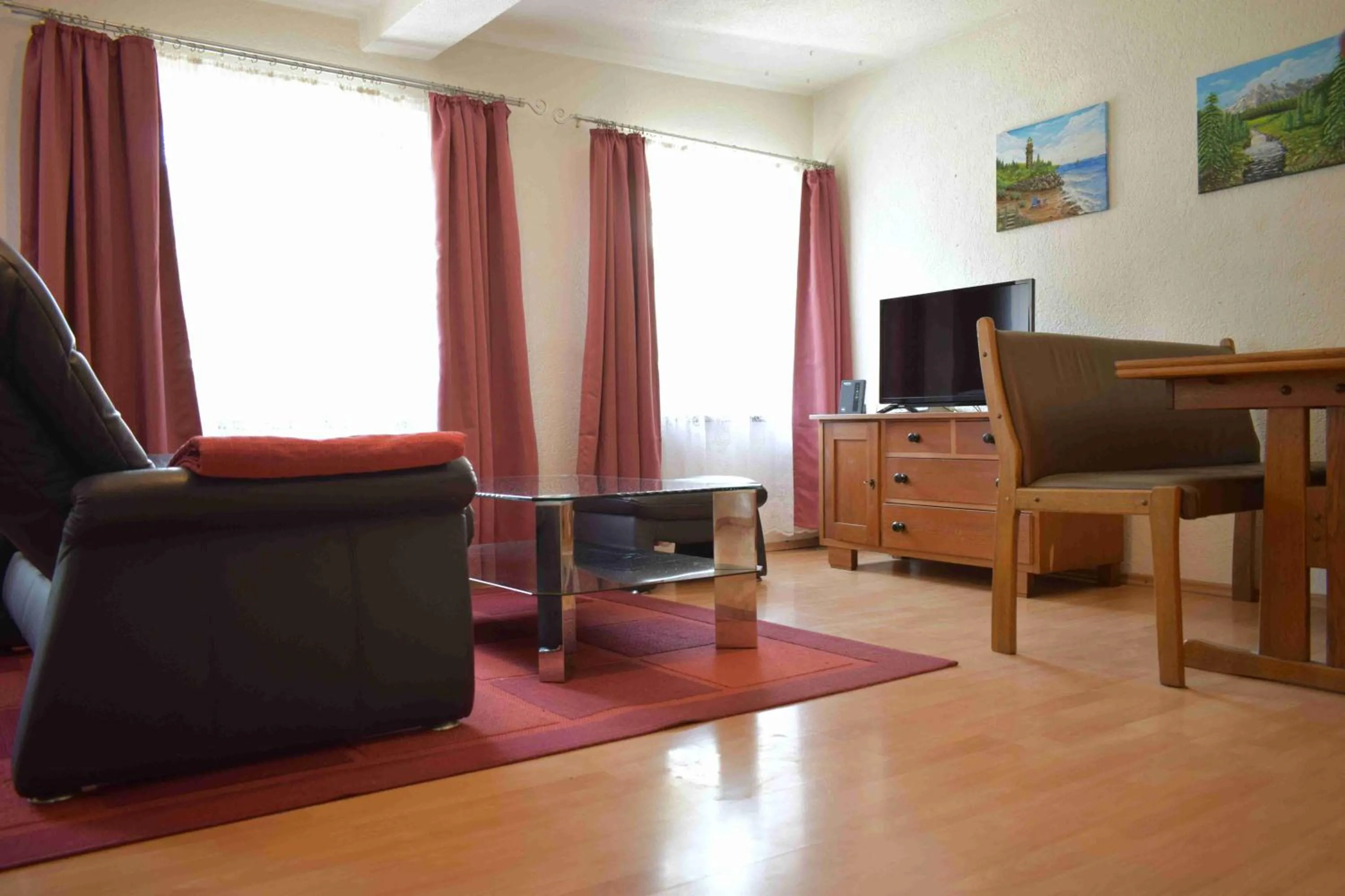 Living room in Ferienwohnung Hermann Hesse Stadt