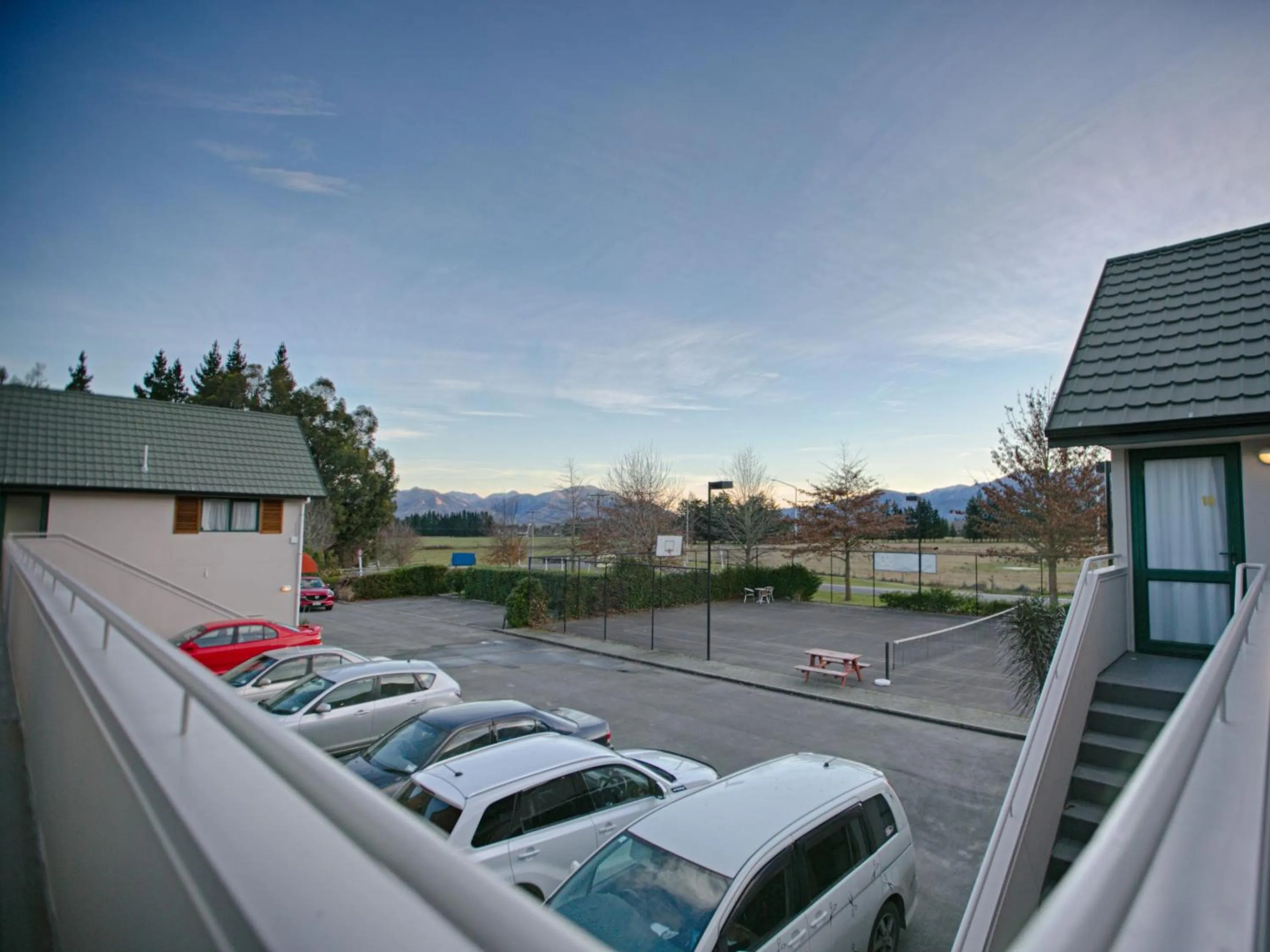 Tennis court in Bella Vista Hanmer Springs