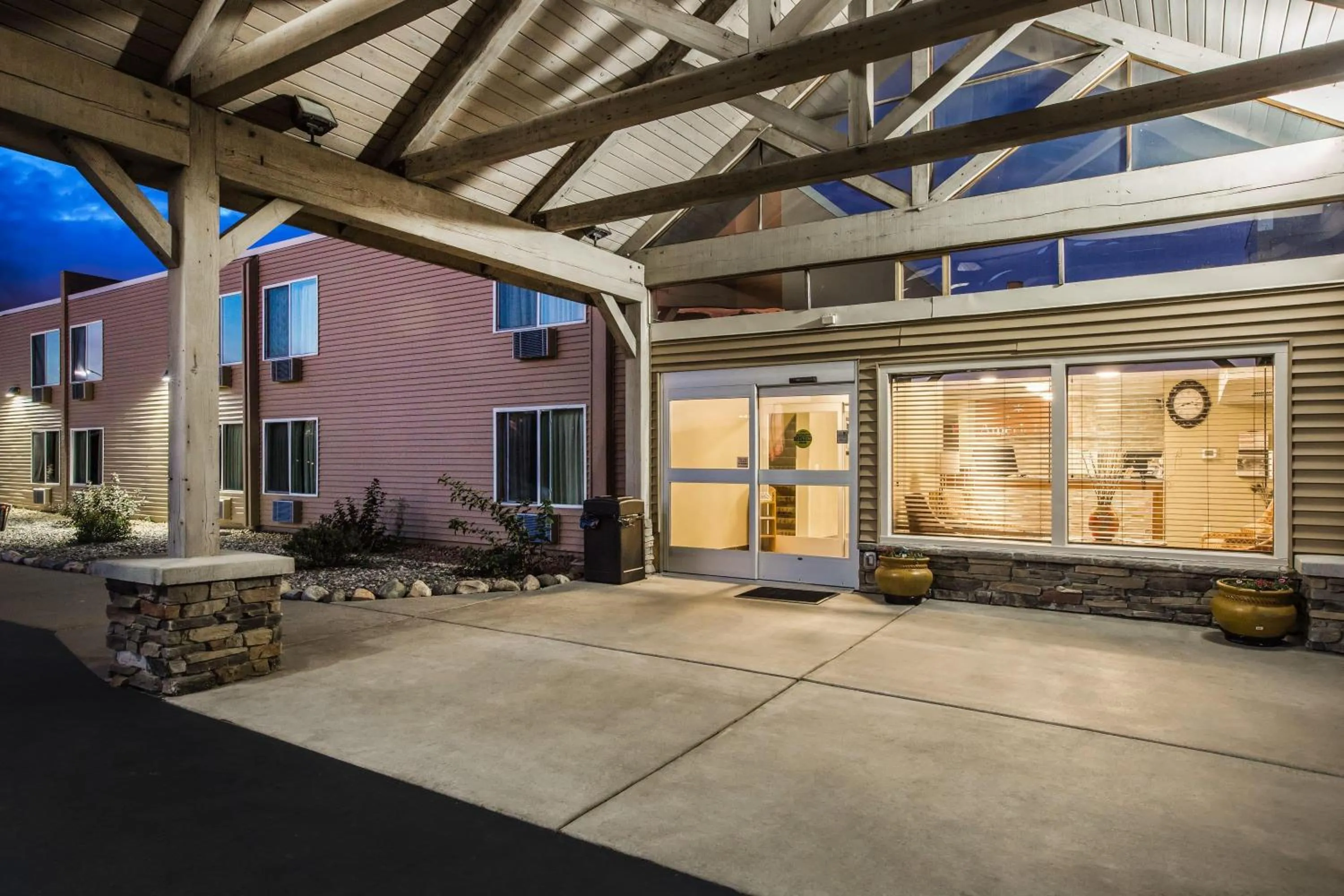 Property building in AmericInn by Wyndham Baxter Brainerd