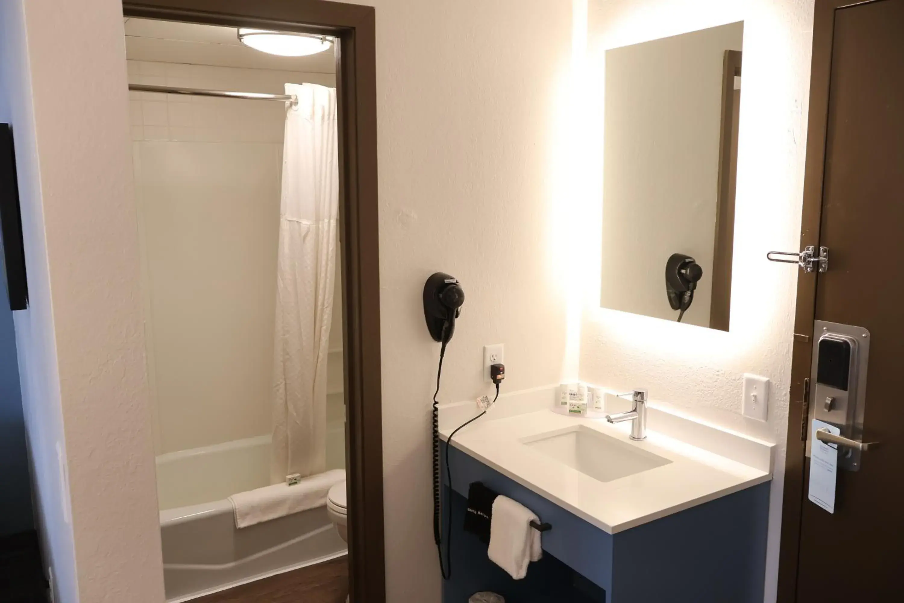 Bathroom in AmericInn by Wyndham Baxter Brainerd Bathroom in AmericInn by Wyndham Baxter Brainerd