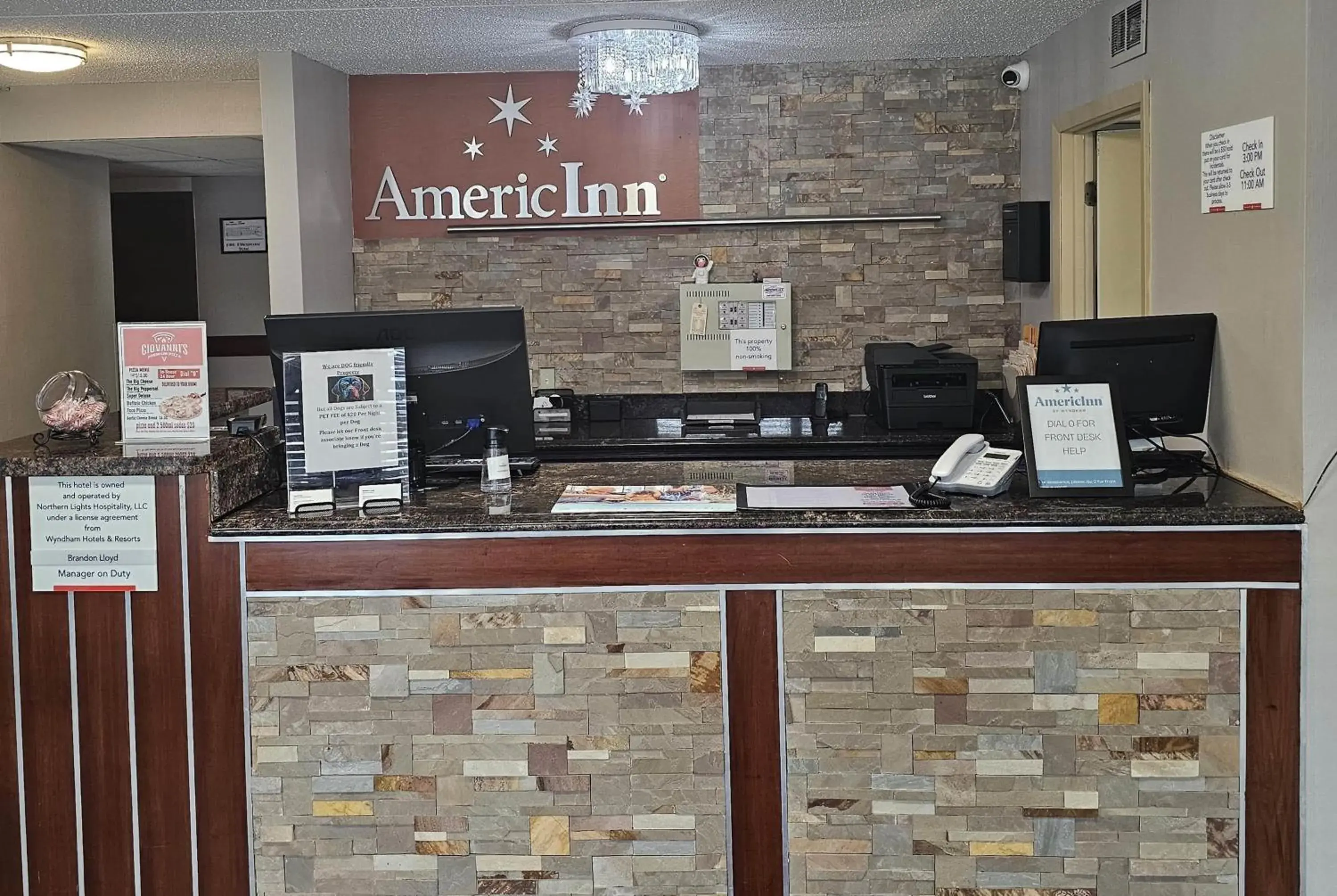 Lobby or reception in AmericInn by Wyndham Baxter Brainerd Lobby or reception in AmericInn by Wyndham Baxter Brainerd