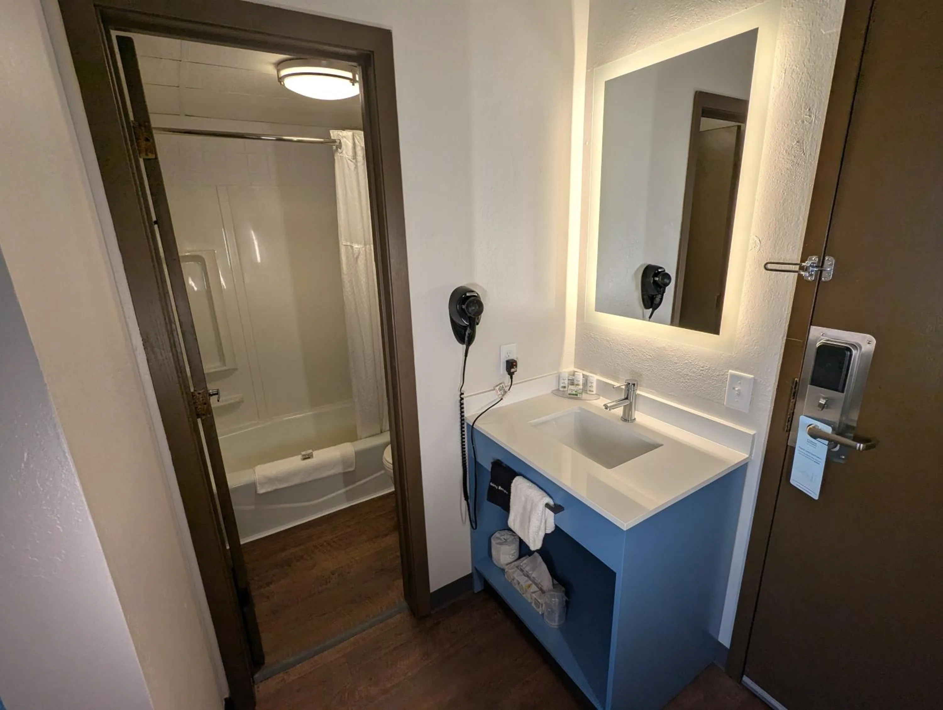 Bathroom in AmericInn by Wyndham Baxter Brainerd