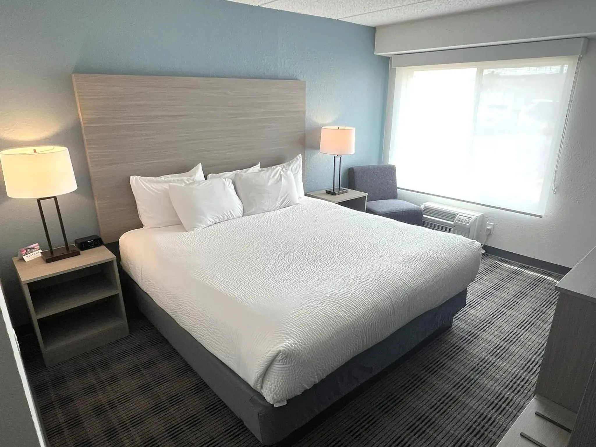 Bed in AmericInn by Wyndham Baxter Brainerd Bed in AmericInn by Wyndham Baxter Brainerd