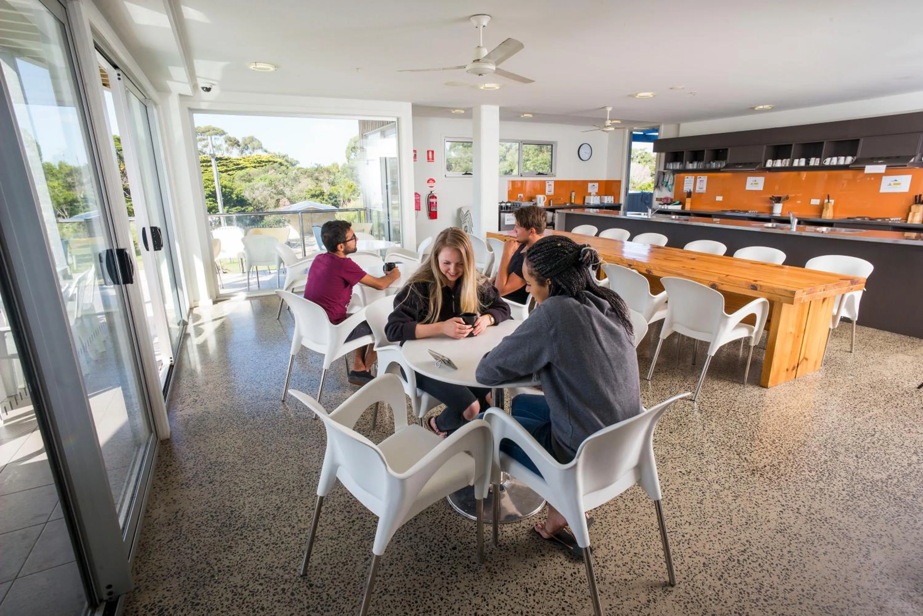 Staff in The Island Accommodation