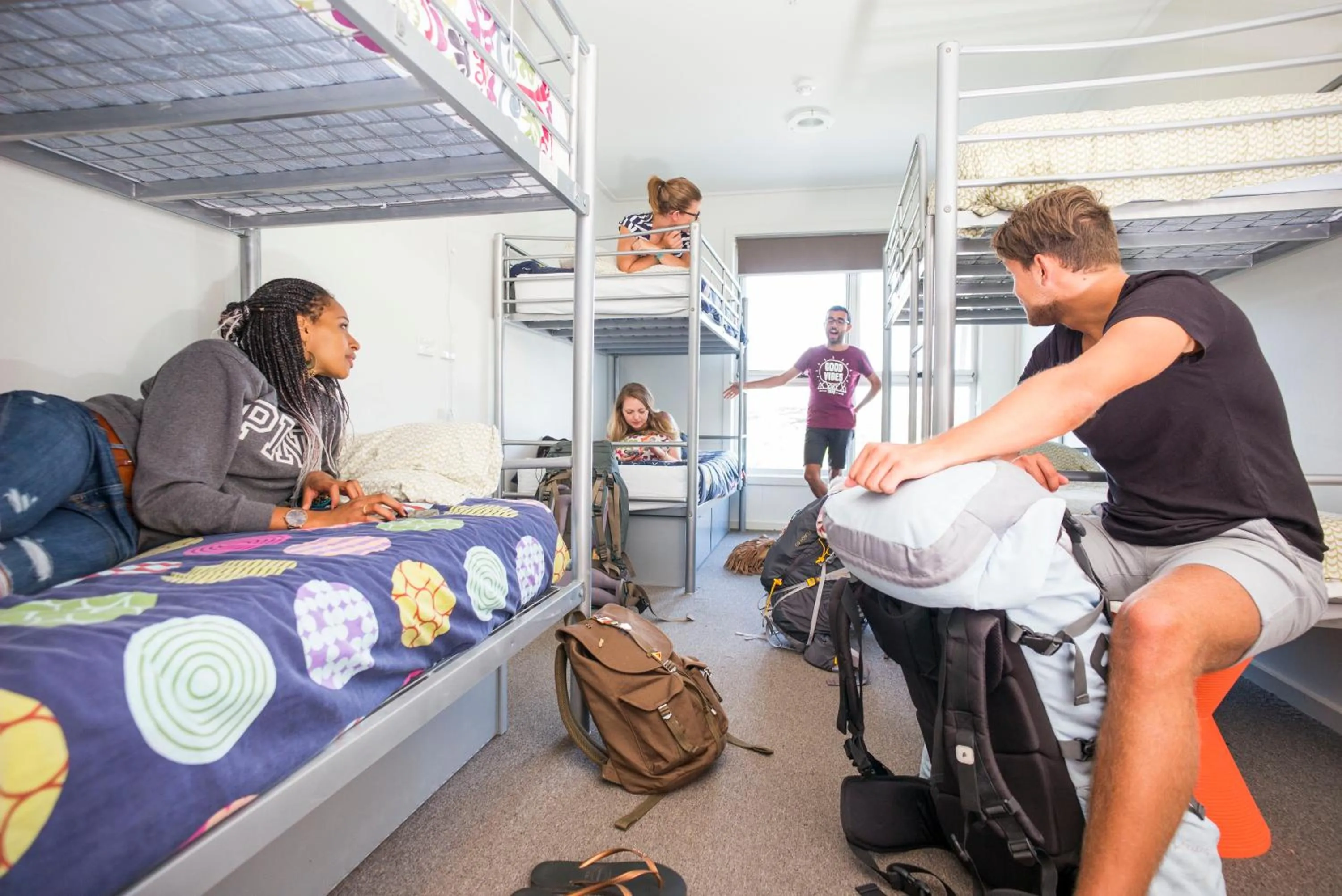 Bed in The Island Accommodation