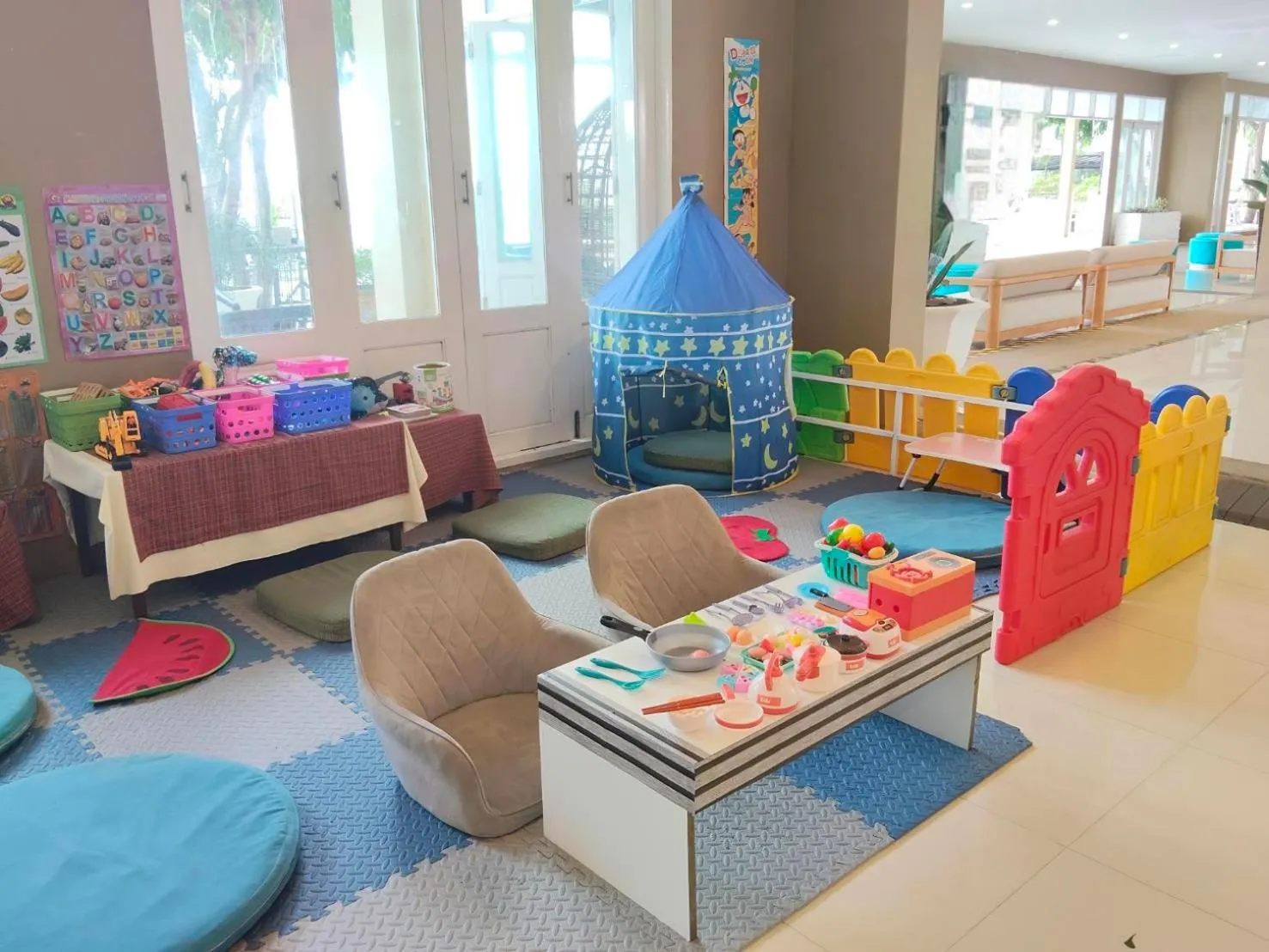 Children play ground in Royal Phala Cliff Beach Resort