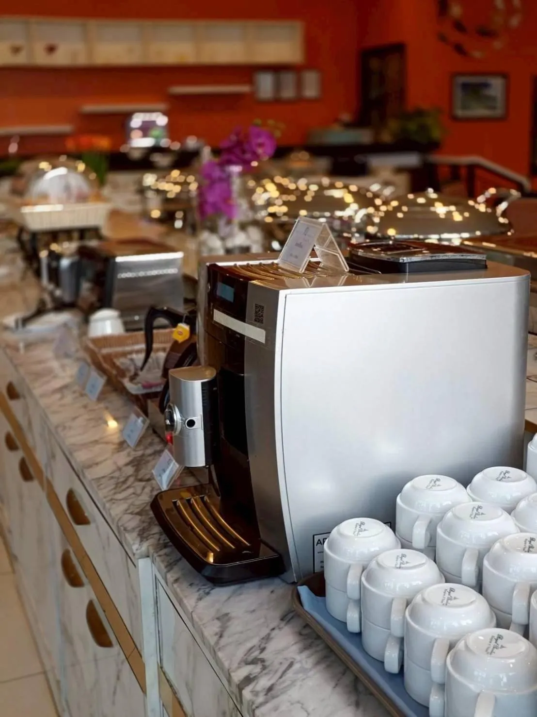 Buffet breakfast in Royal Phala Cliff Beach Resort