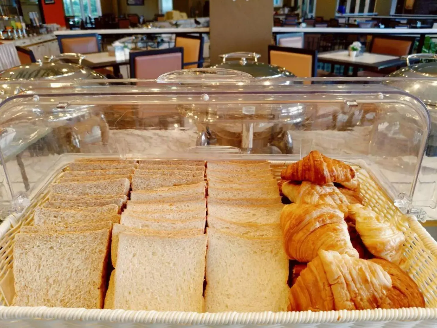 Buffet breakfast in Royal Phala Cliff Beach Resort Buffet breakfast in Royal Phala Cliff Beach Resort