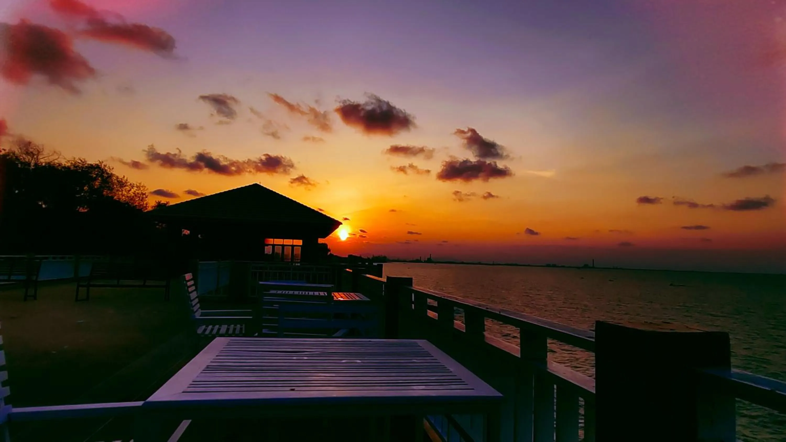 Sunrise in Royal Phala Cliff Beach Resort