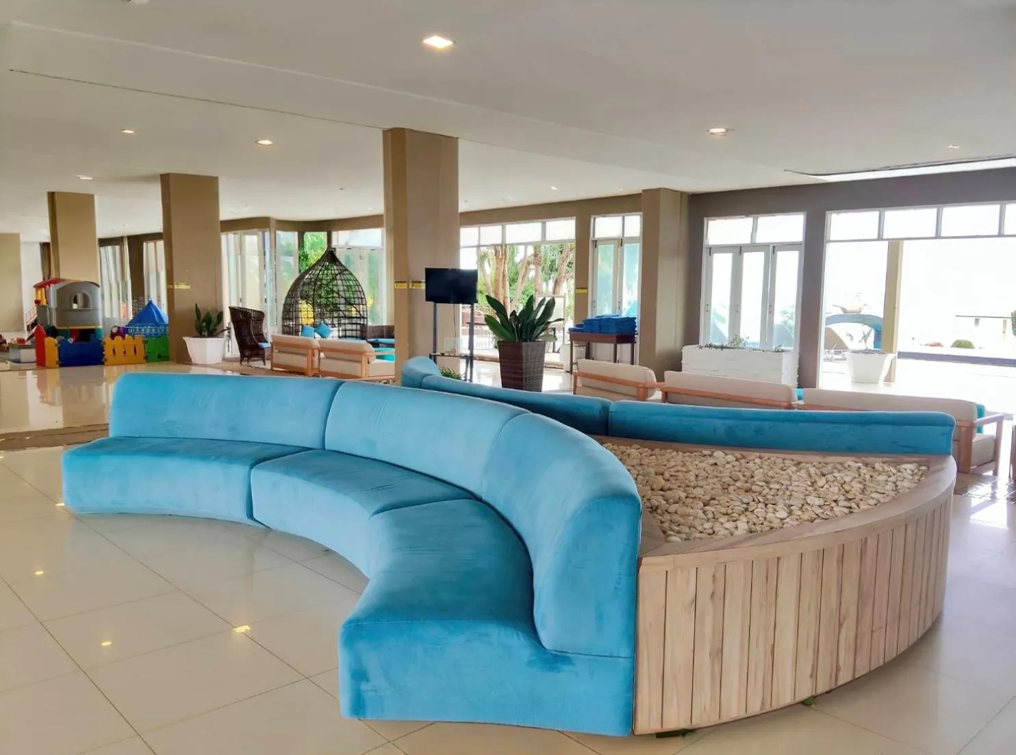 Lobby or reception in Royal Phala Cliff Beach Resort