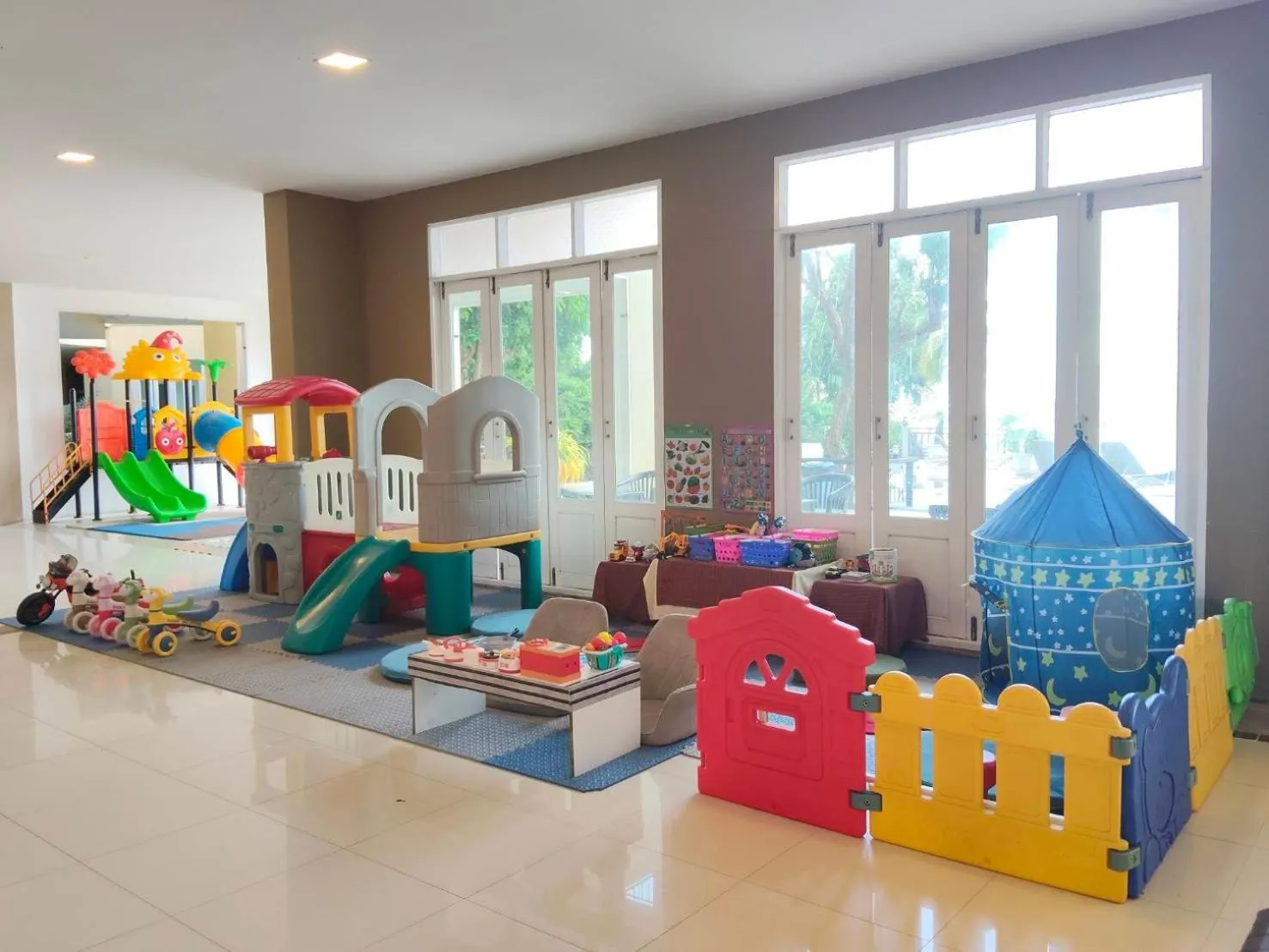 Children play ground in Royal Phala Cliff Beach Resort