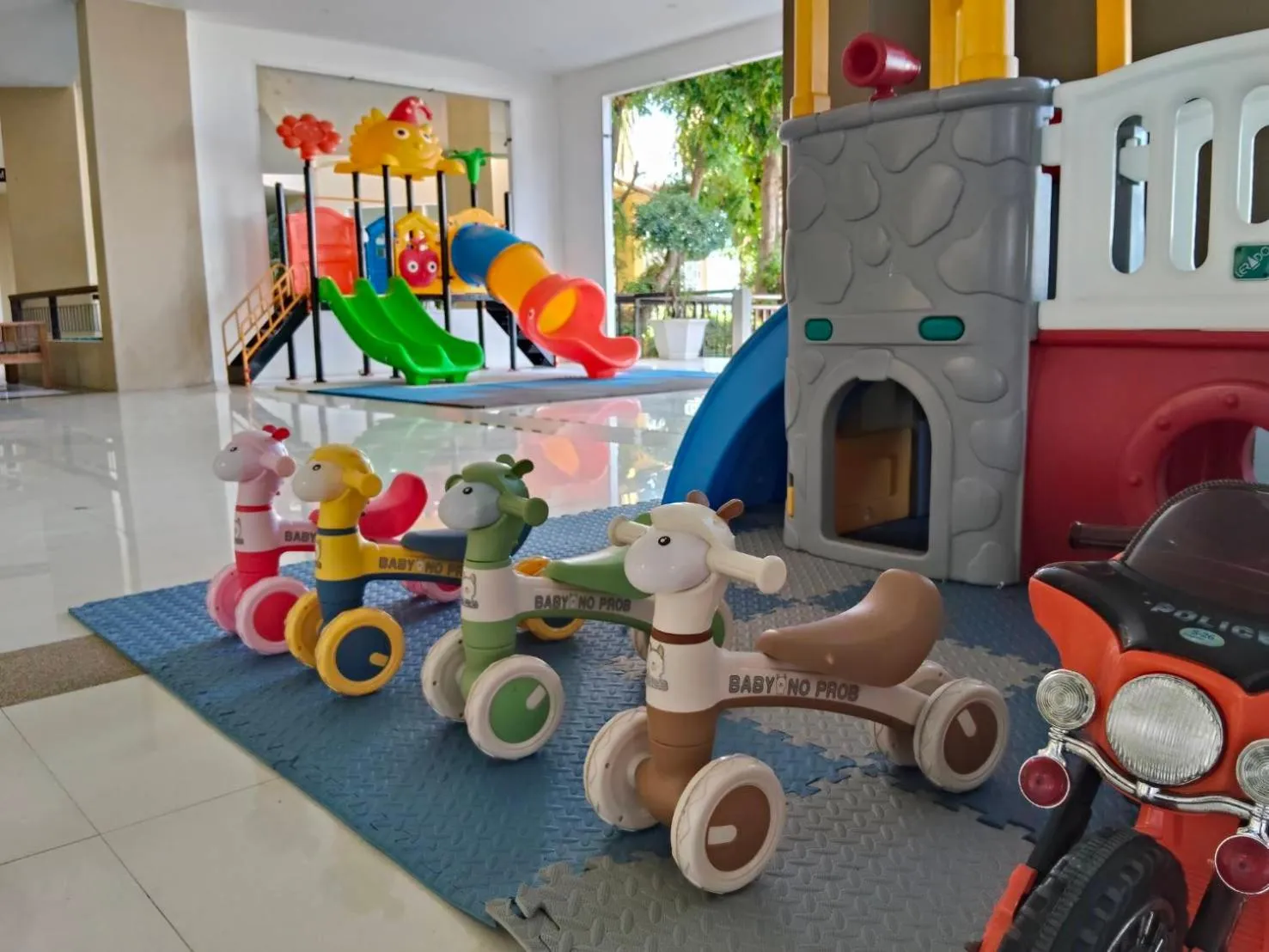 Children play ground in Royal Phala Cliff Beach Resort