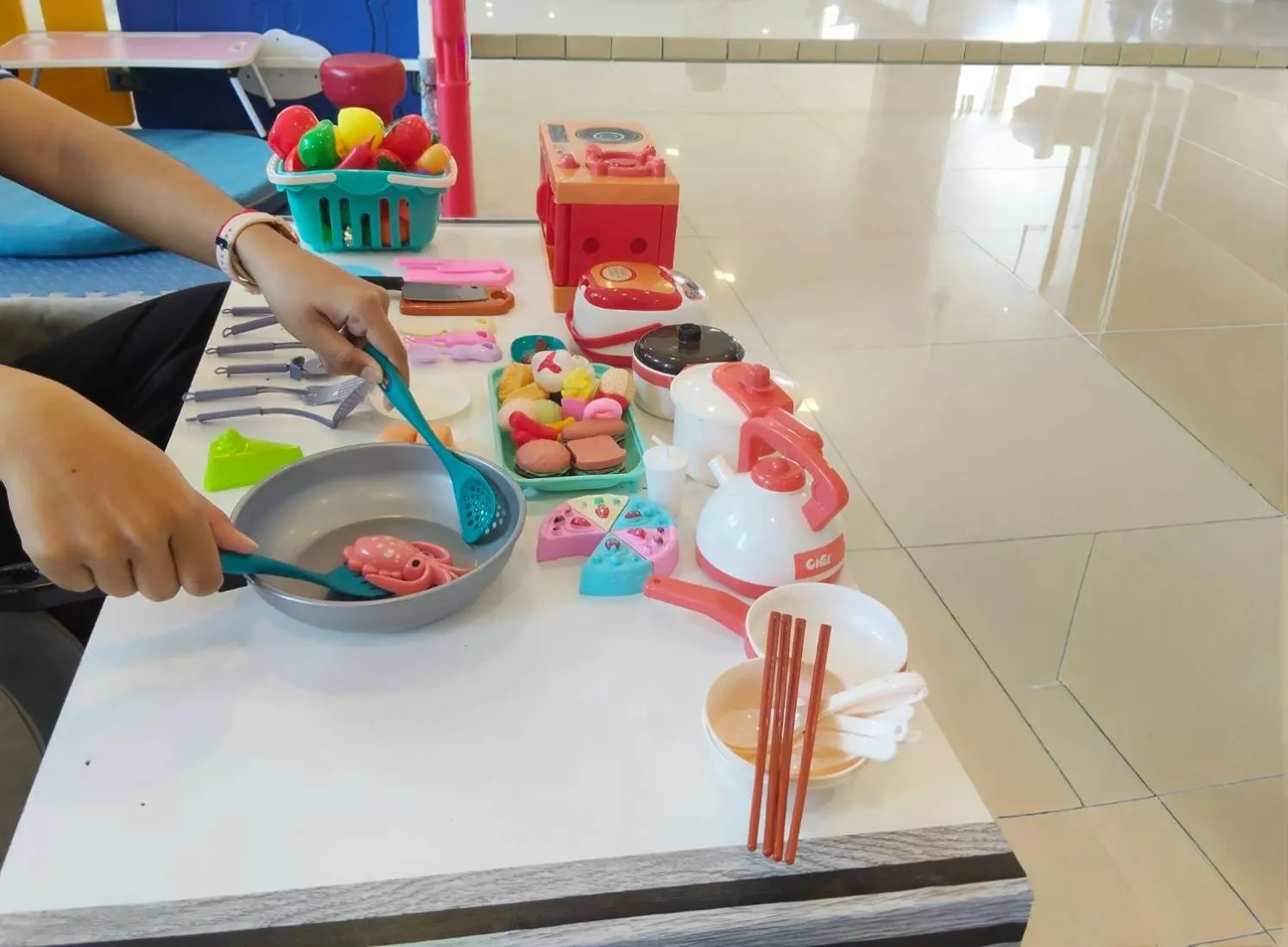 Children play ground in Royal Phala Cliff Beach Resort