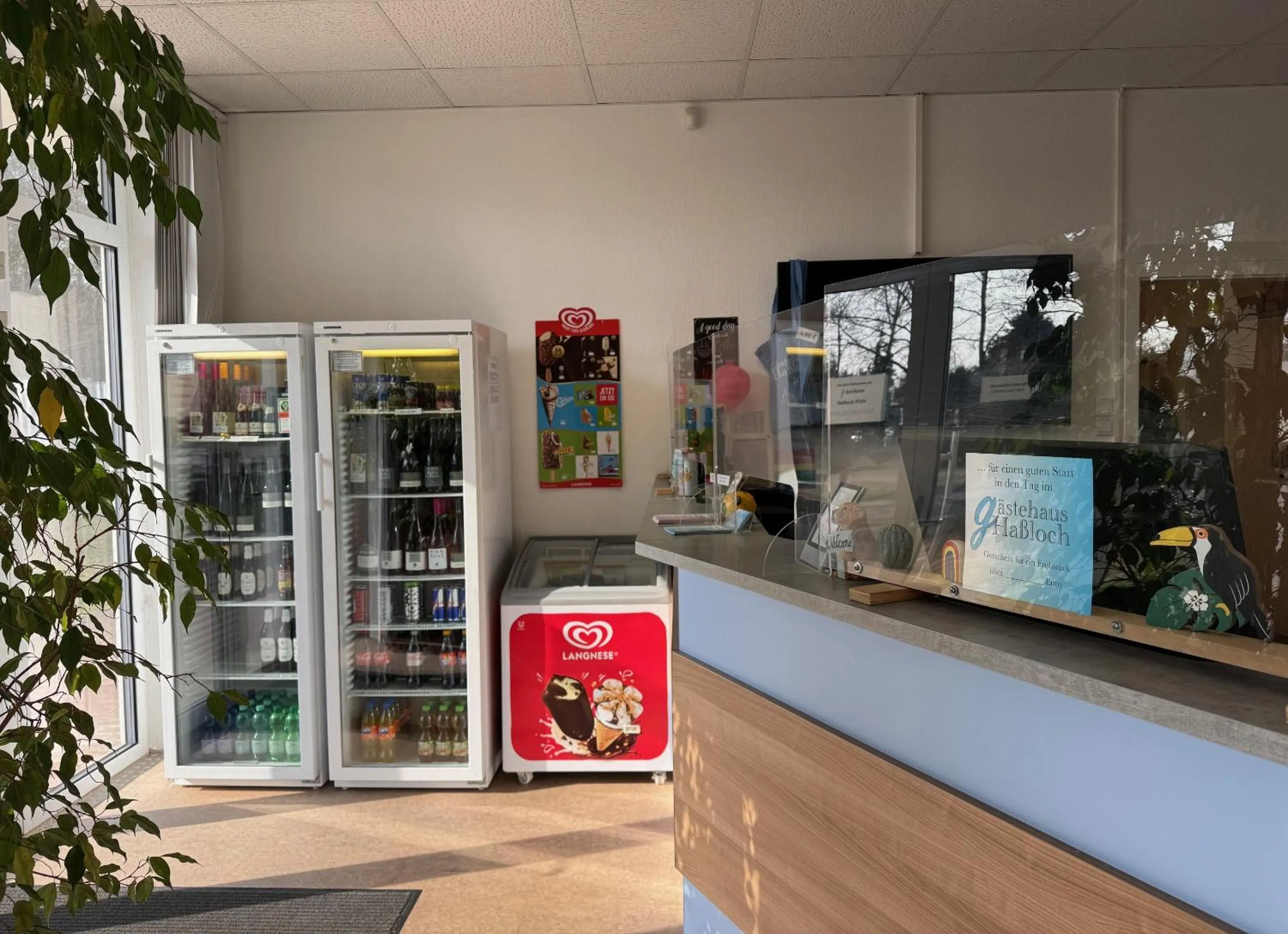 Lobby or reception in Gästehaus Haßloch/Pfalz