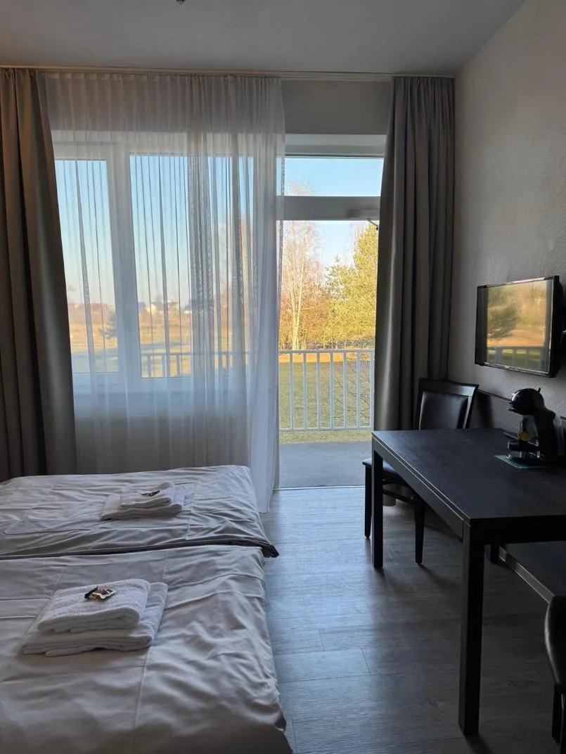 Photo of the whole room, Bed in Gästehaus Haßloch/Pfalz