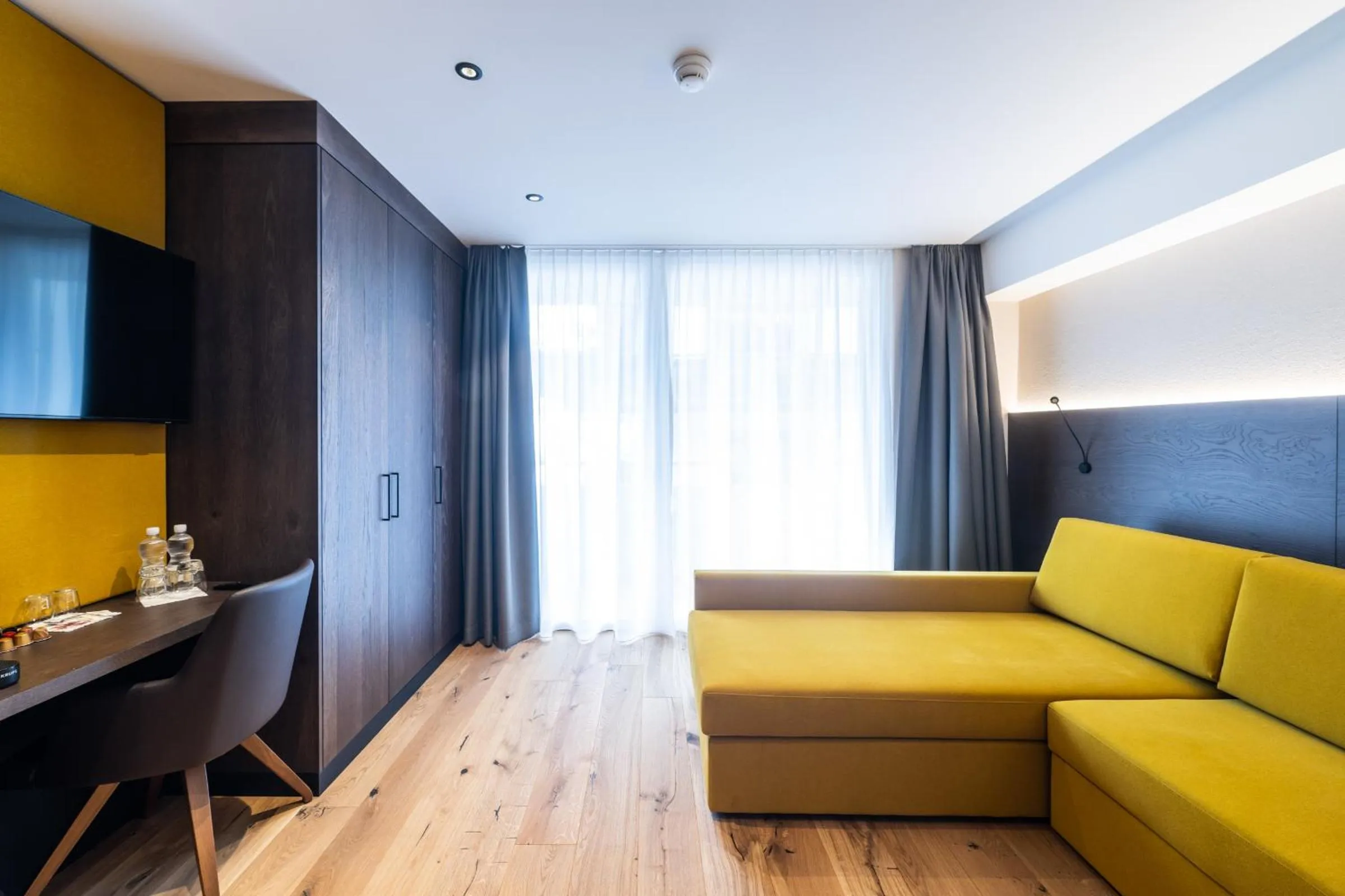 Living room in Posthotel Valbella - Berge, Spa & Wir