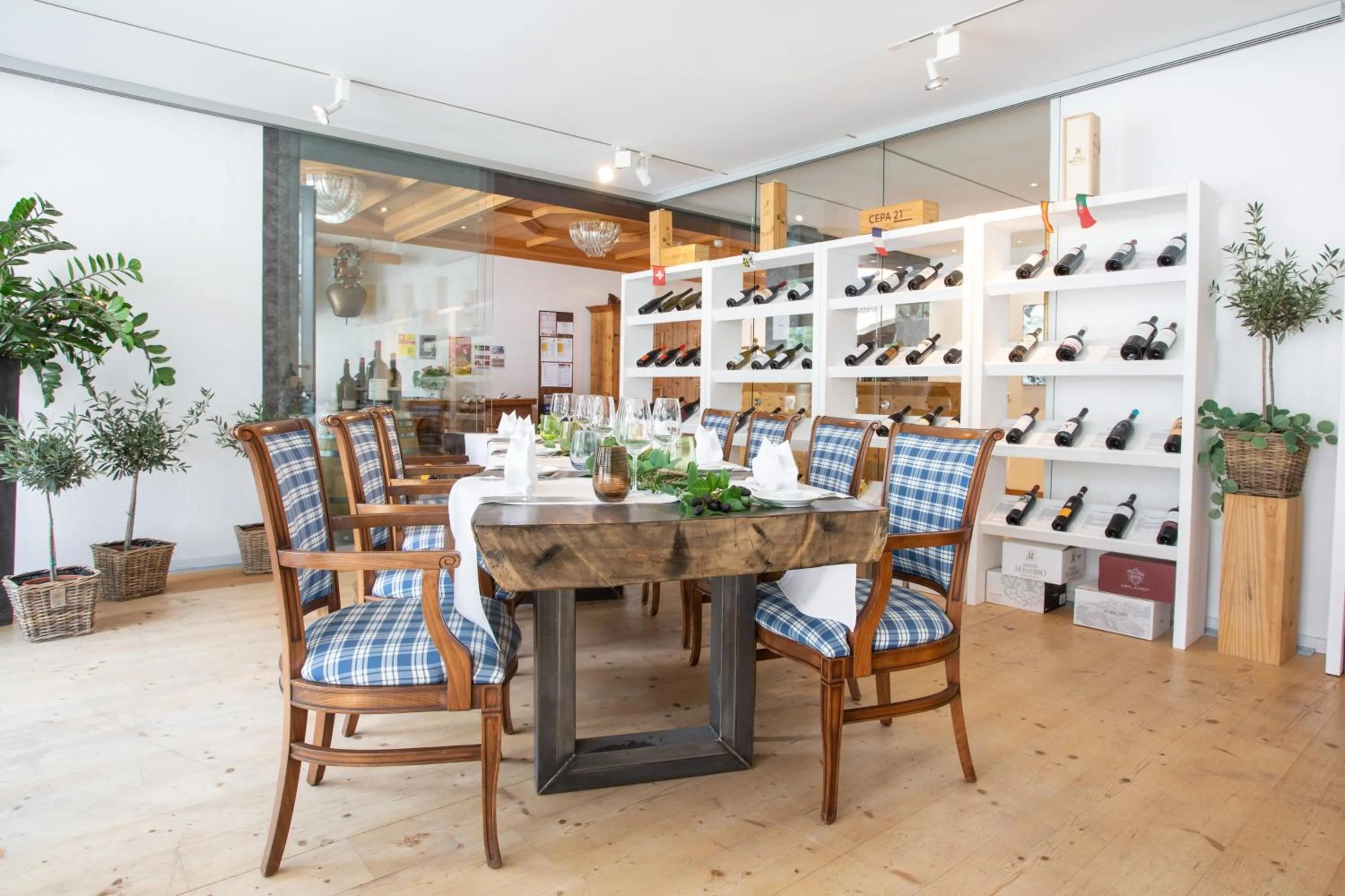 Restaurant/places to eat in Posthotel Valbella - Berge, Spa & Wir