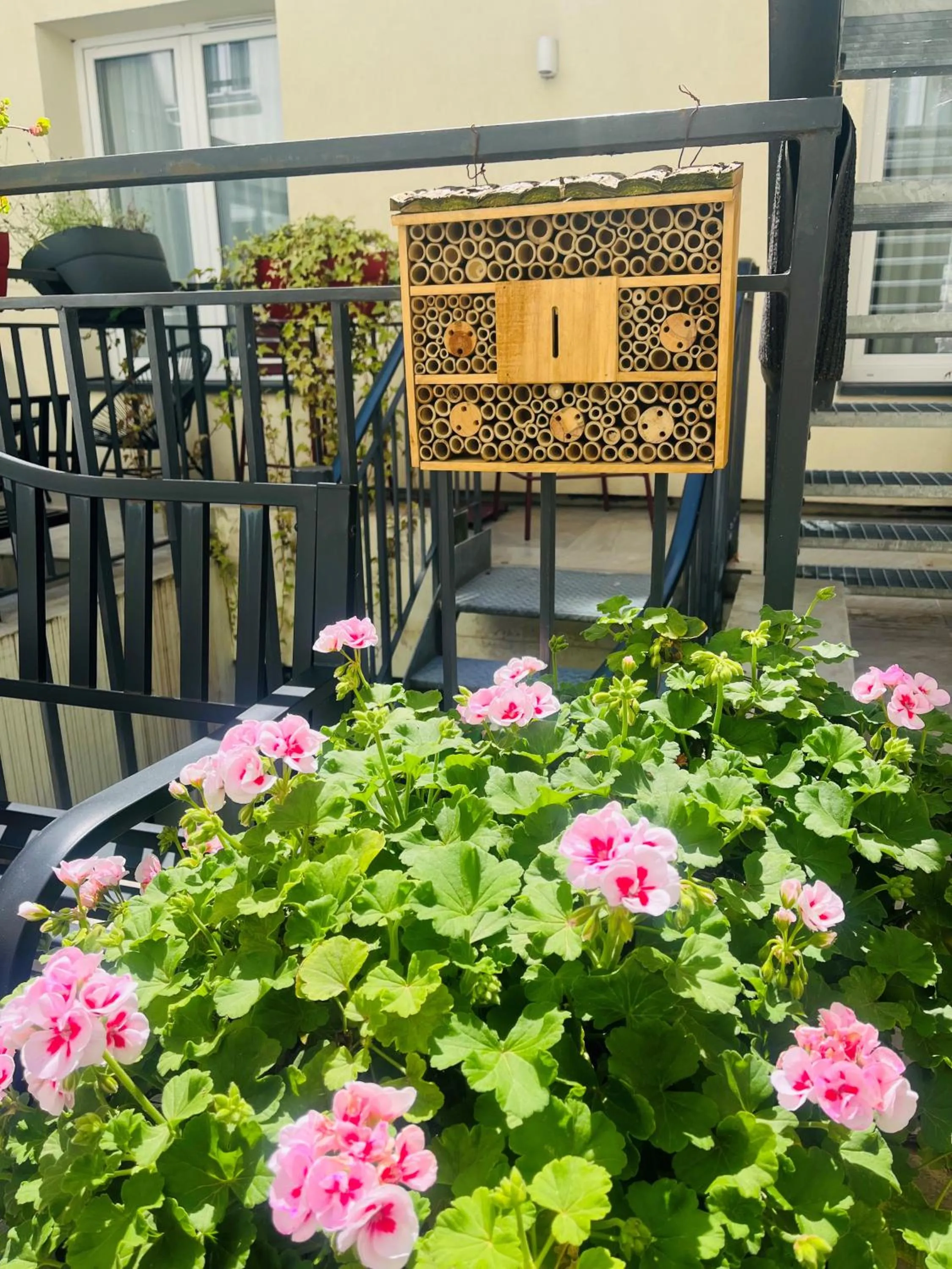 Balcony/Terrace in Best Western Seine West Hotel
