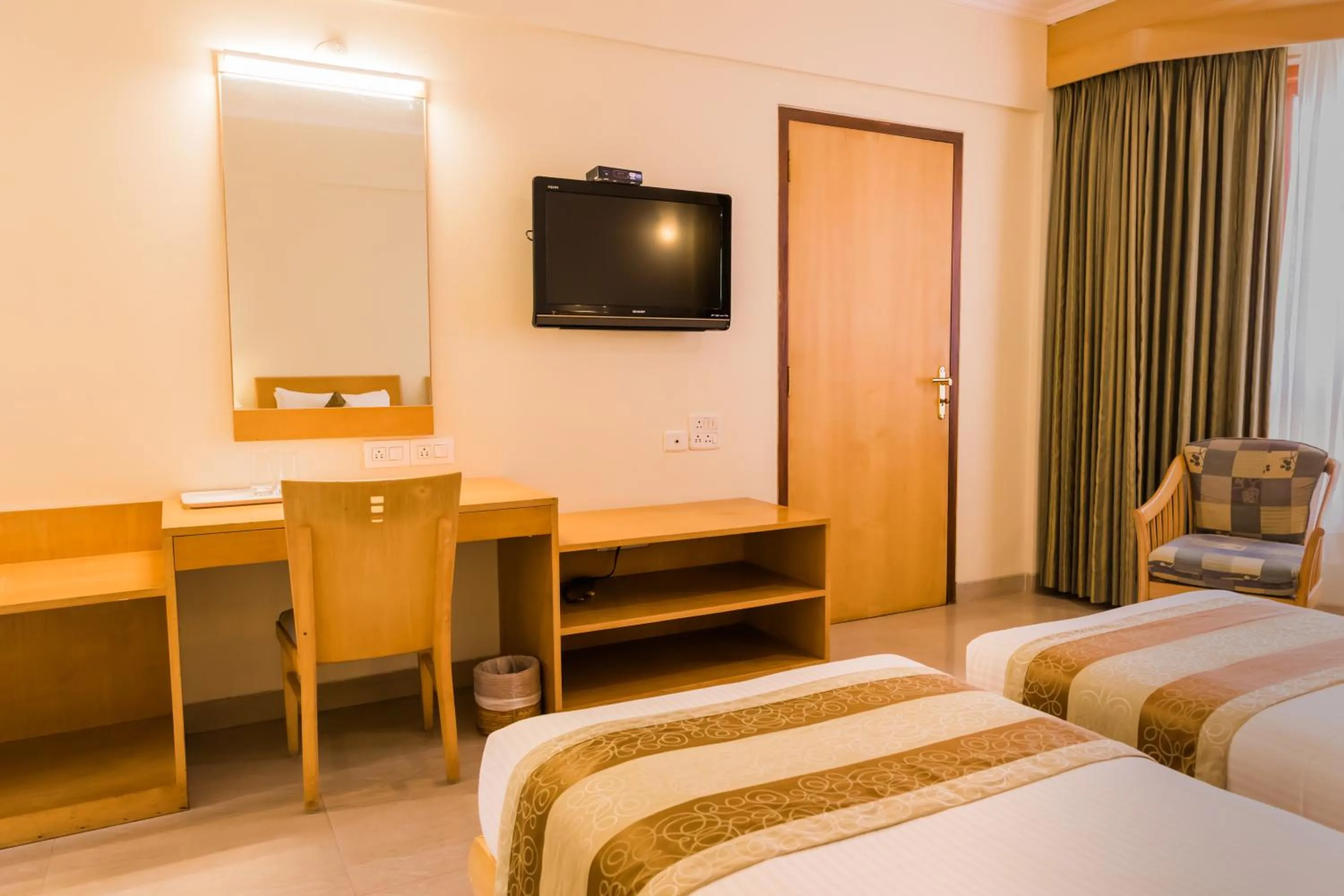 Bed in Chances Resort and Casino An Indy Resort