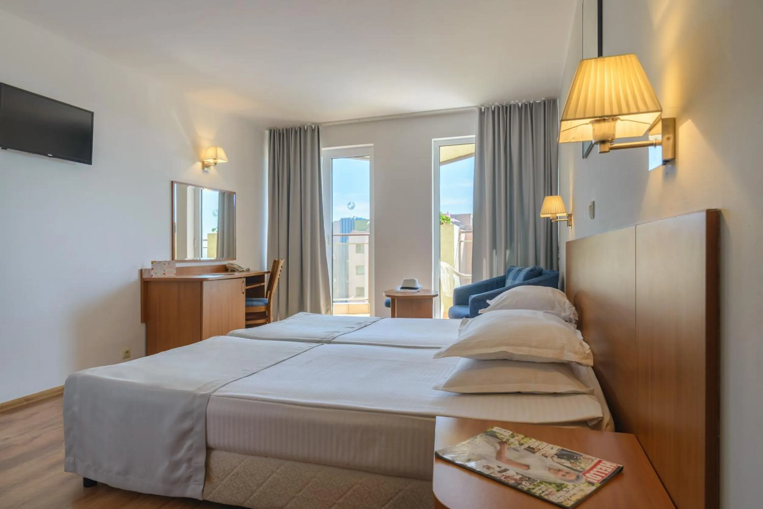 Photo of the whole room, Bed in Madara Park Hotel - All Inclusive