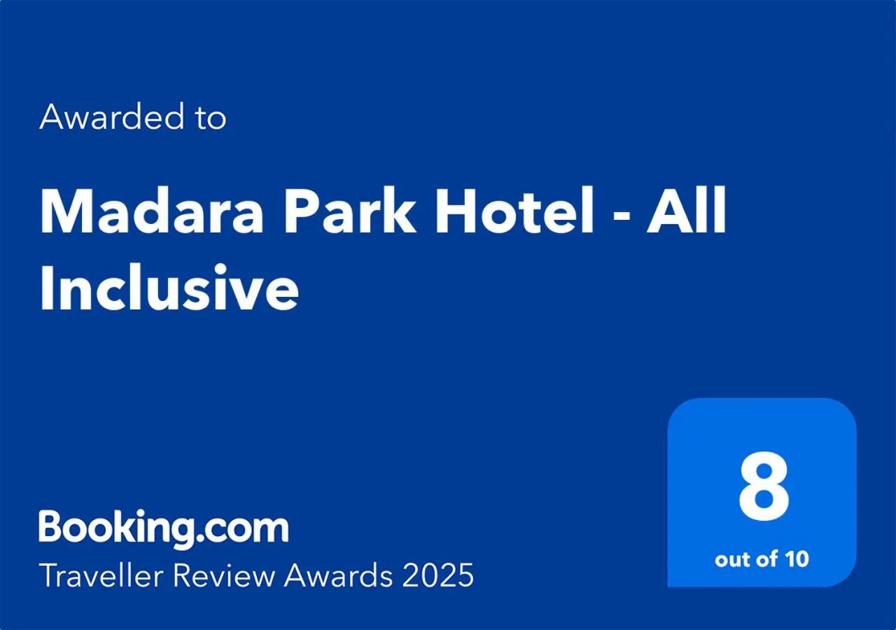 Certificate/Award in Madara Park Hotel - All Inclusive