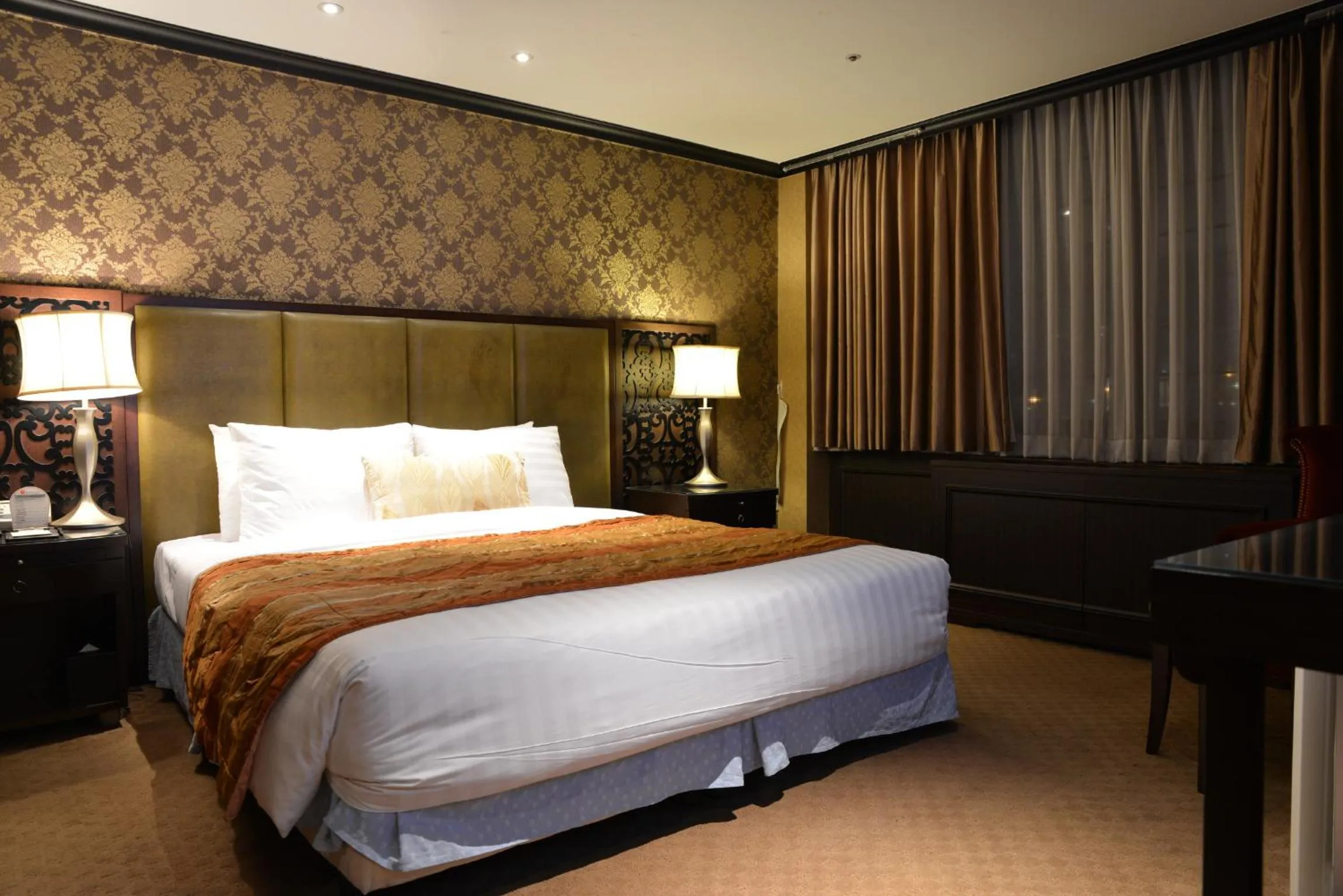 Bedroom, Bed in Ramada by Wyndham Songdo