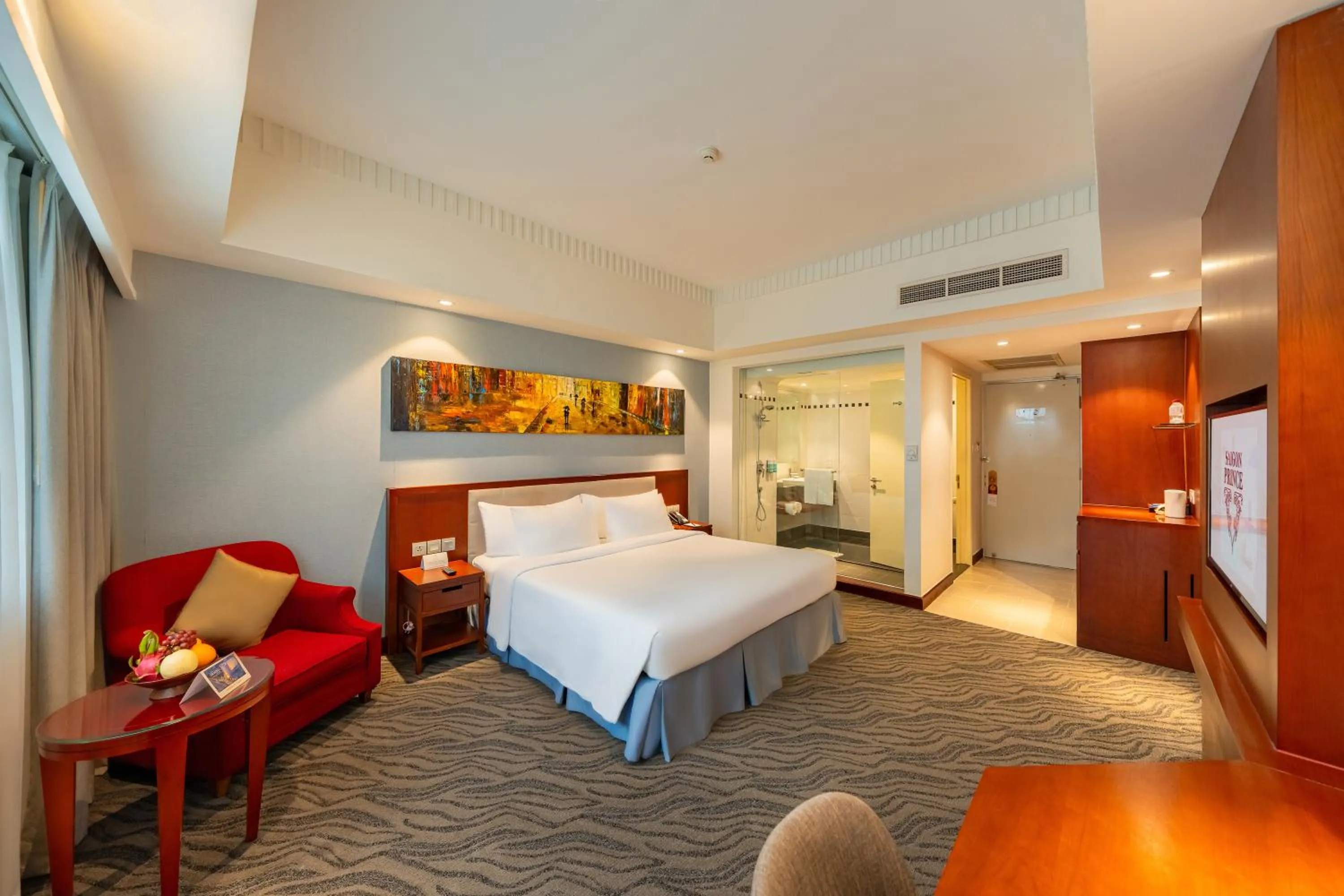 Bed in Saigon Prince Hotel