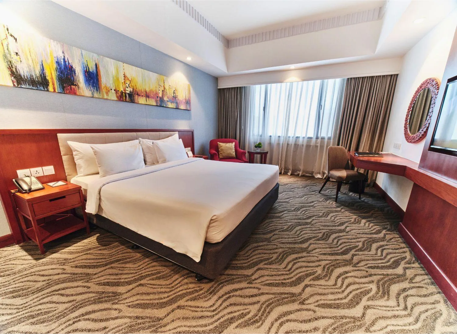 Bed in Saigon Prince Hotel