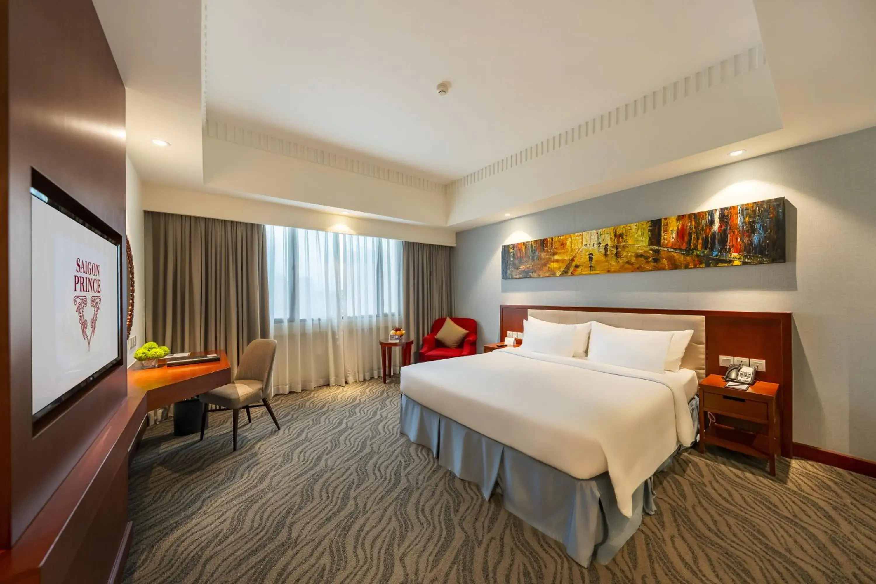 Bed in Saigon Prince Hotel Bed in Saigon Prince Hotel