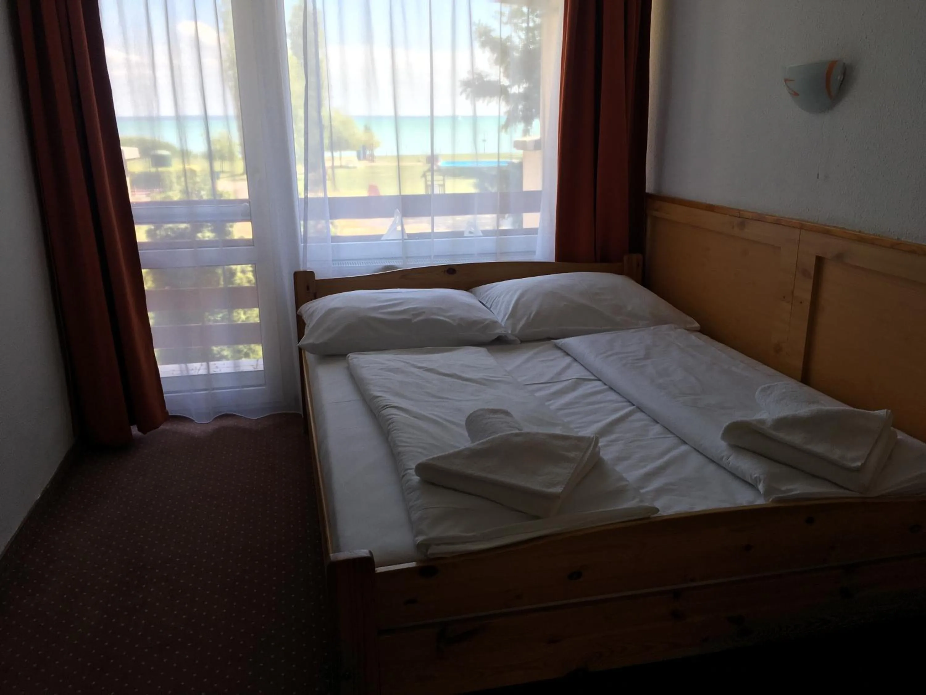 View (from property/room), Bed in Nereus Park Hotel