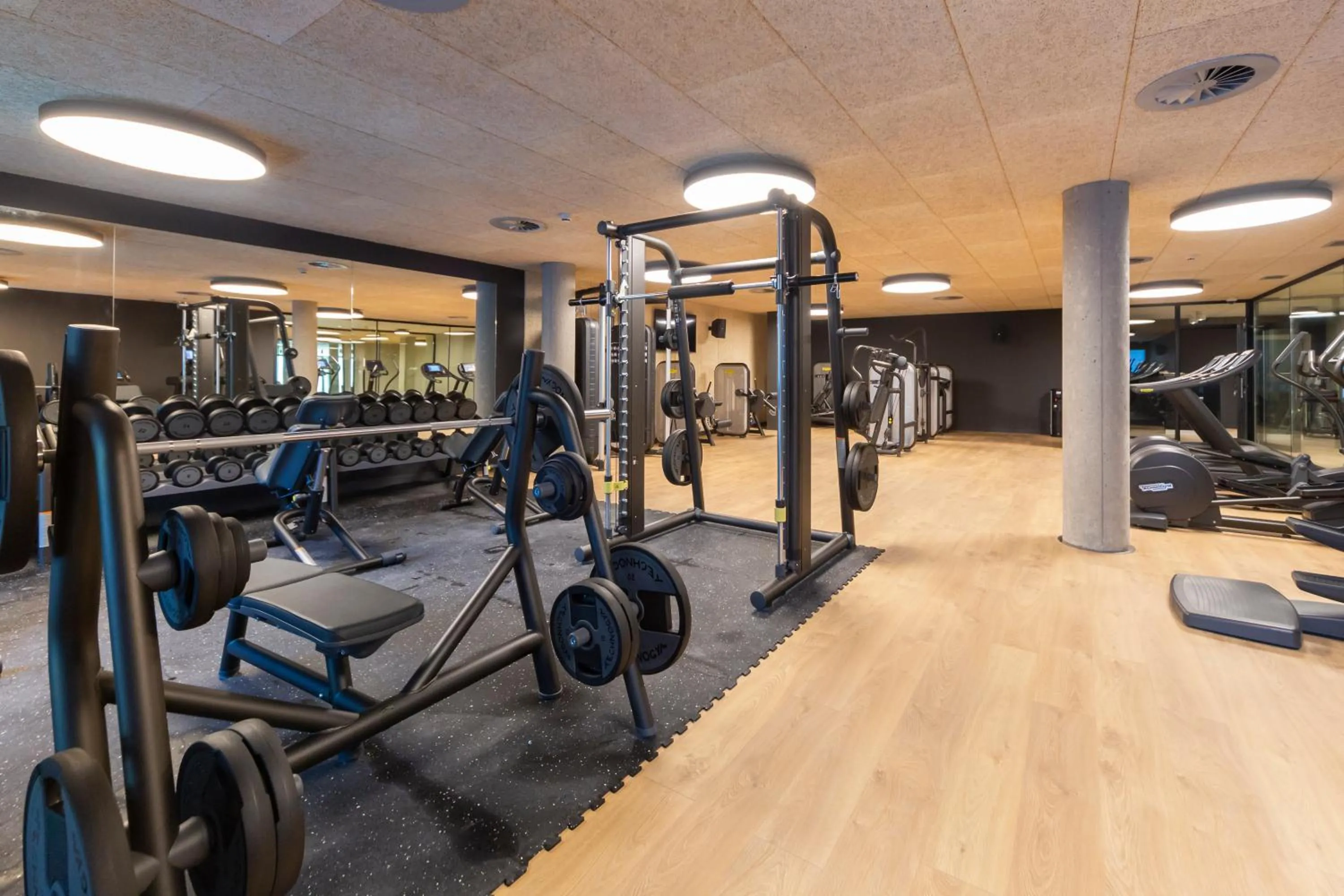 Fitness centre/facilities in ARTIEM Asturias