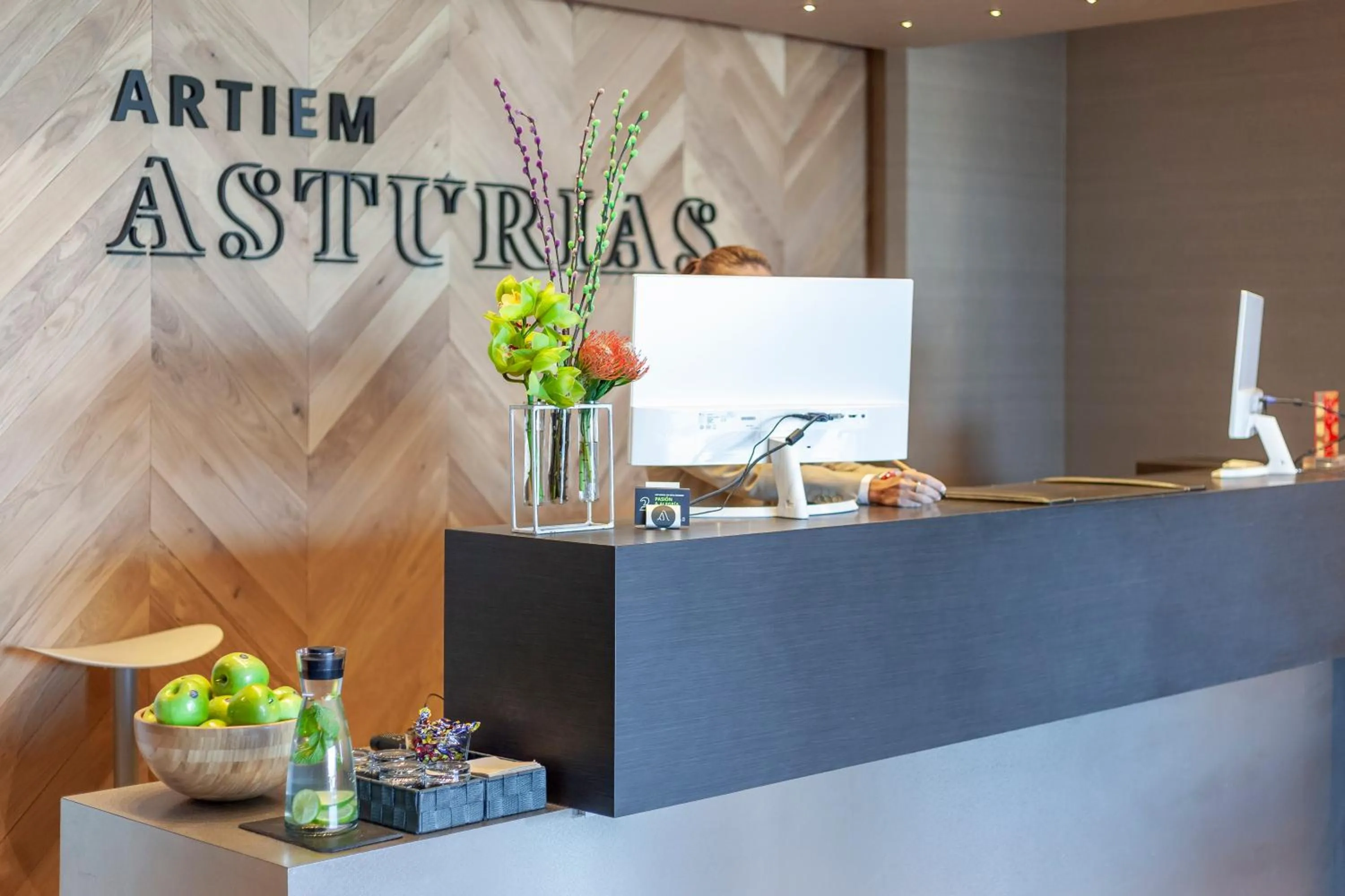 Lobby or reception in ARTIEM Asturias