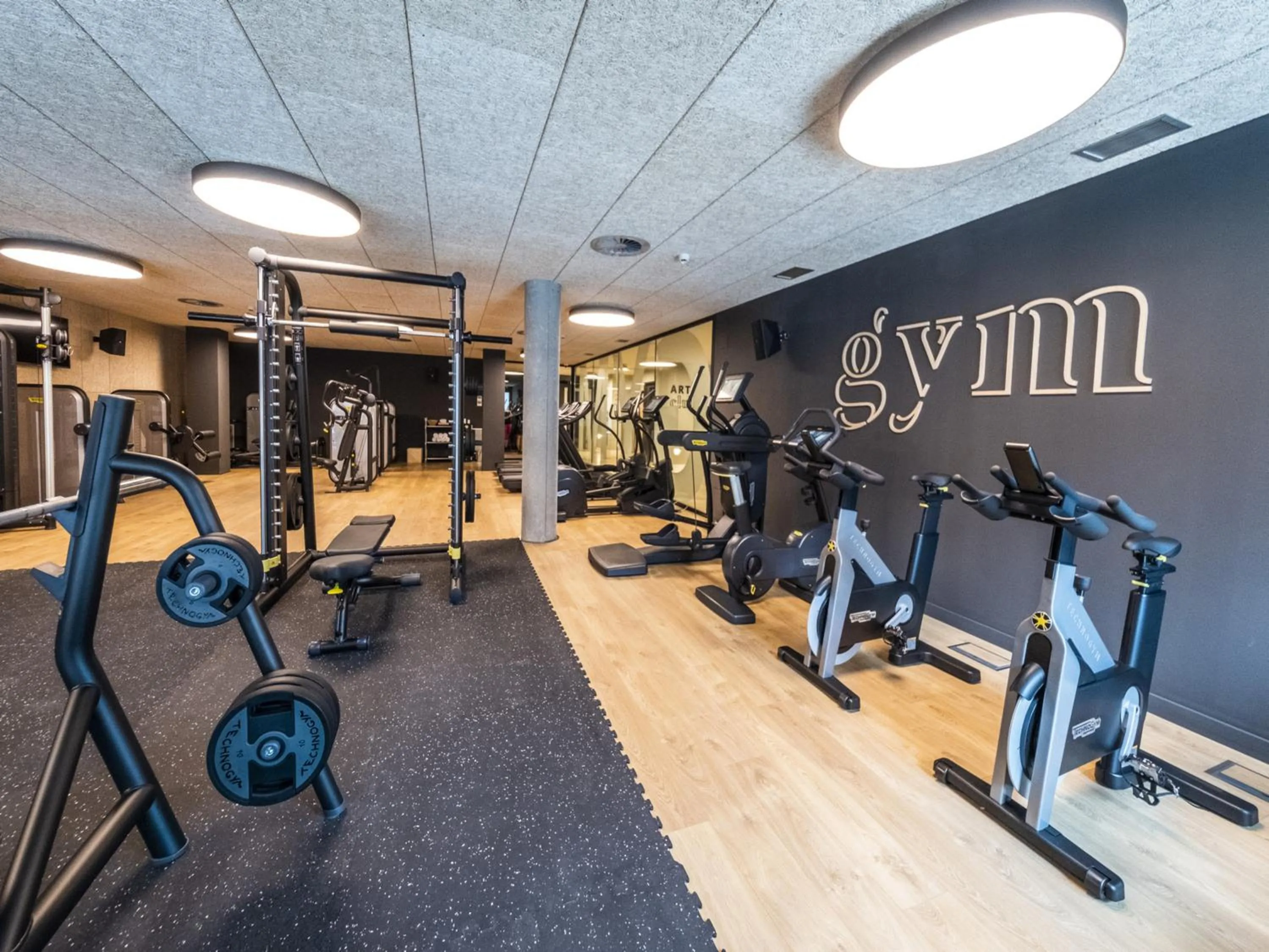 Fitness centre/facilities in ARTIEM Asturias