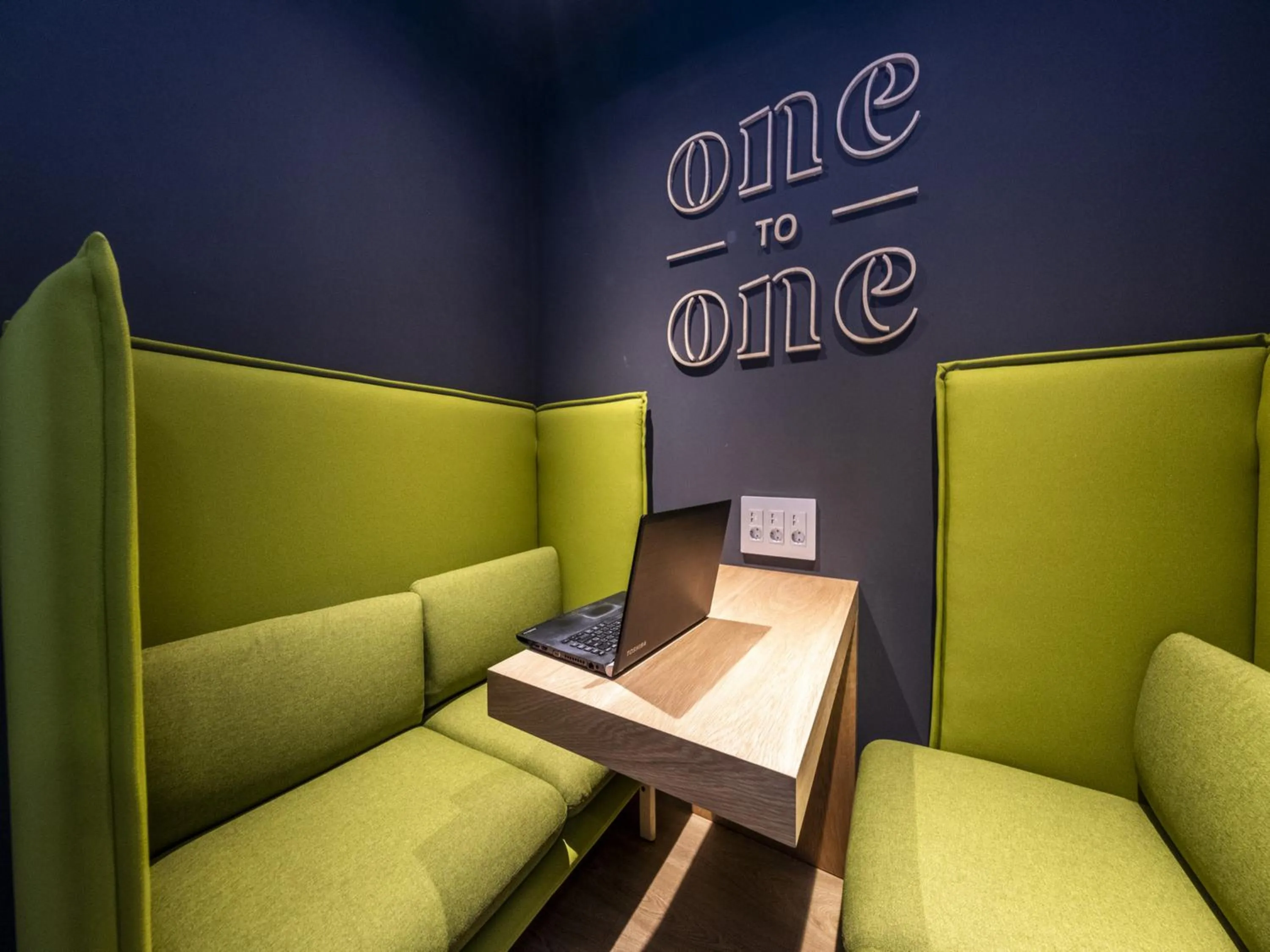 Seating area in ARTIEM Asturias