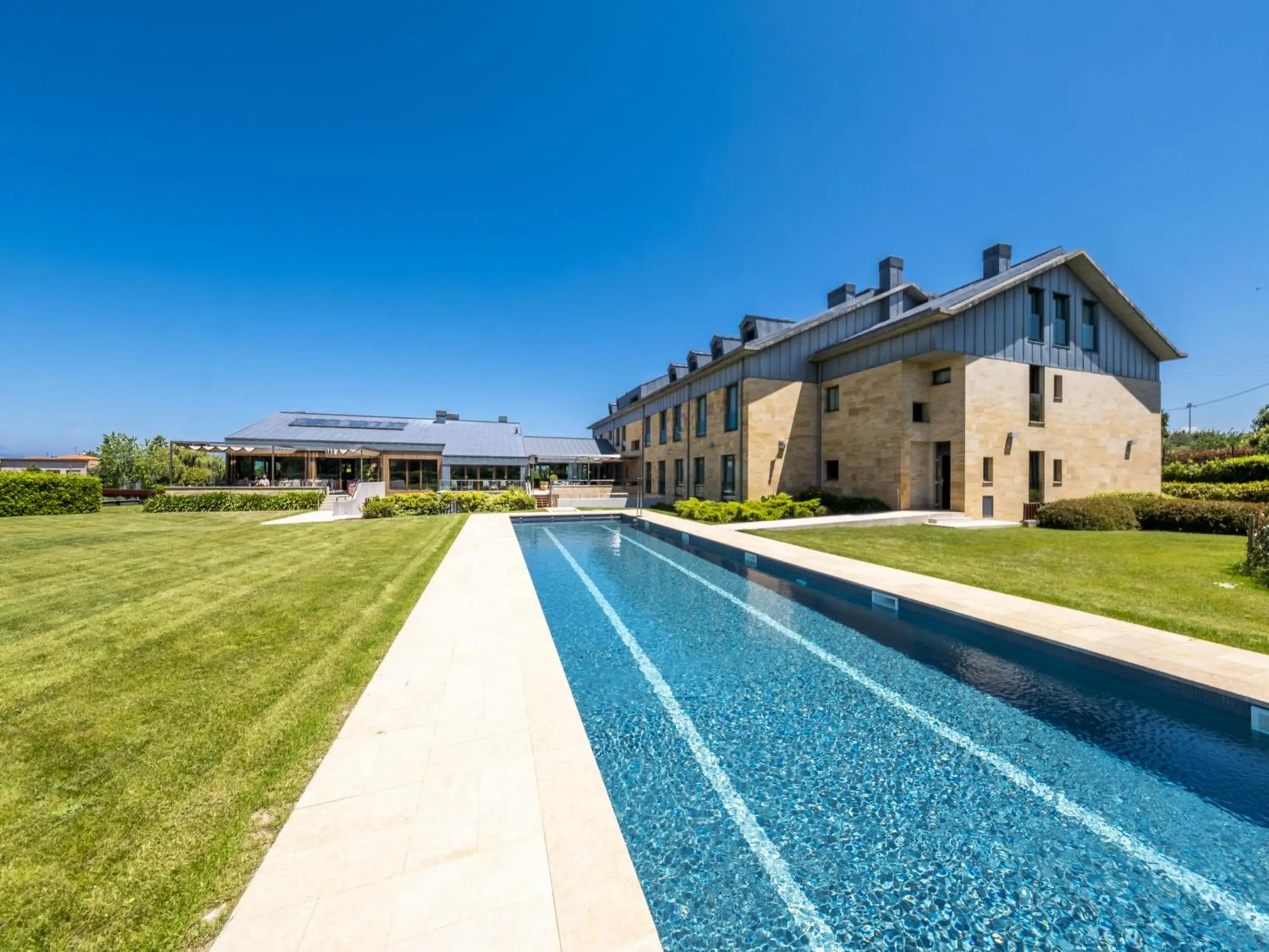 Swimming pool in ARTIEM Asturias Swimming pool in ARTIEM Asturias