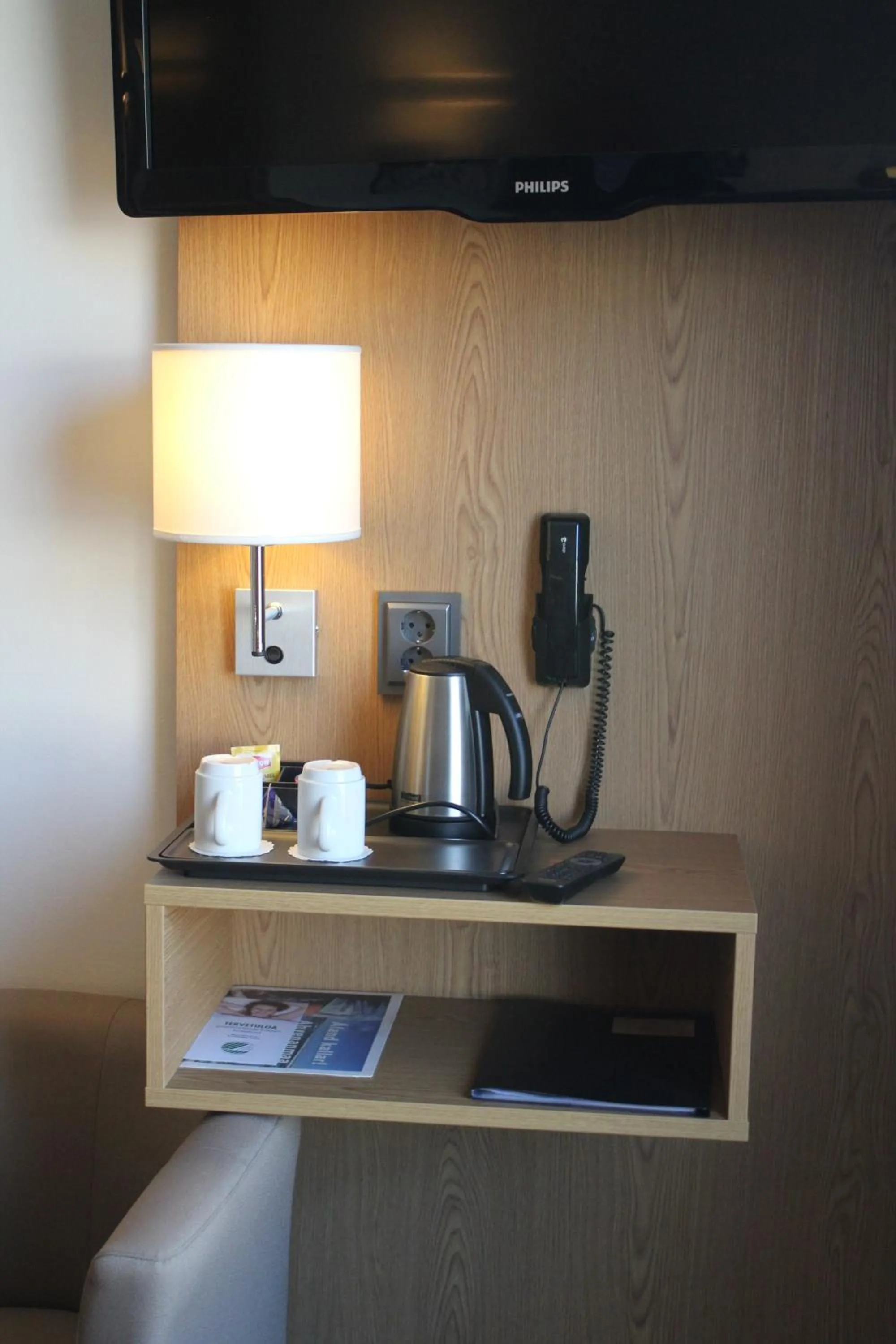 Coffee/tea facilities in Hotel Savoy