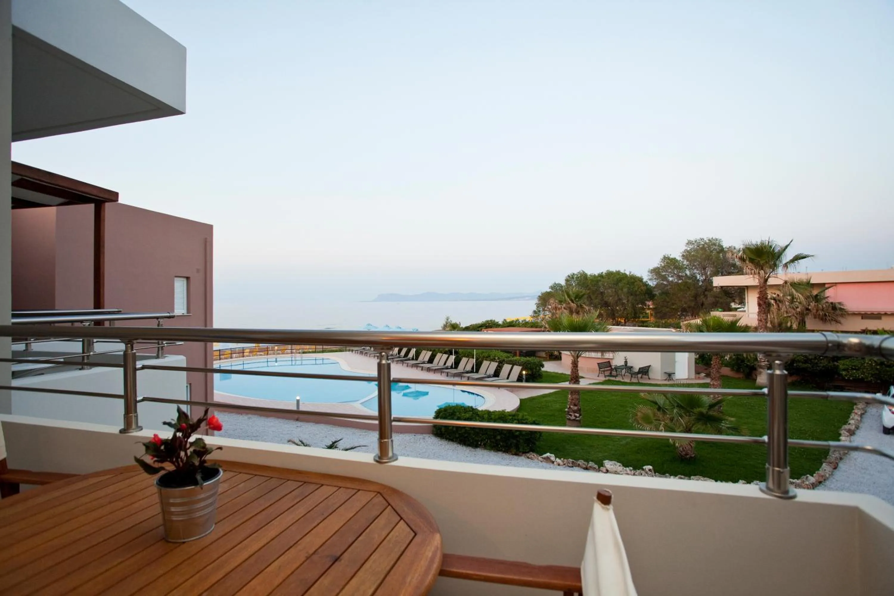 Garden view in Phaedra Hotel