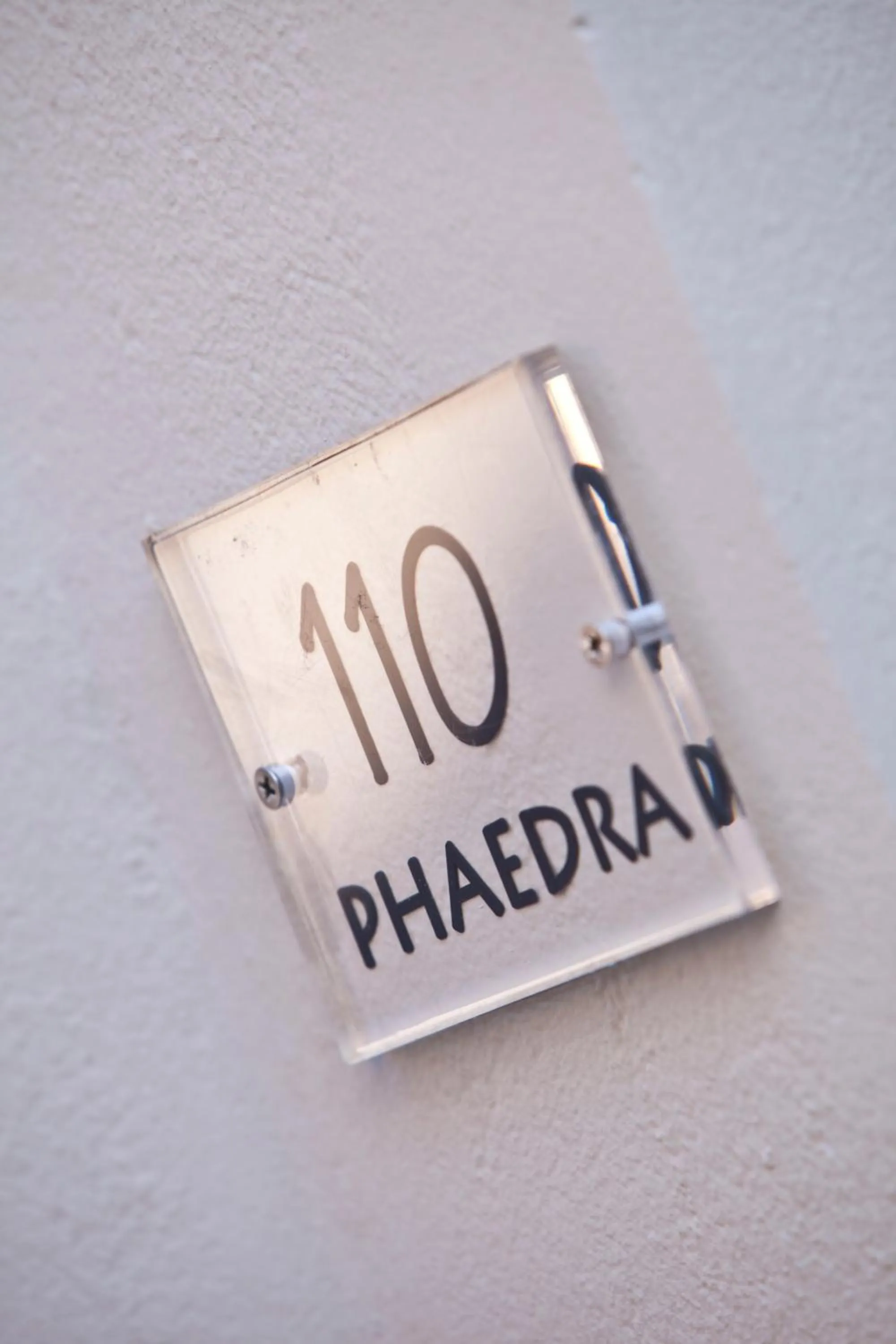 Decorative detail in Phaedra Hotel