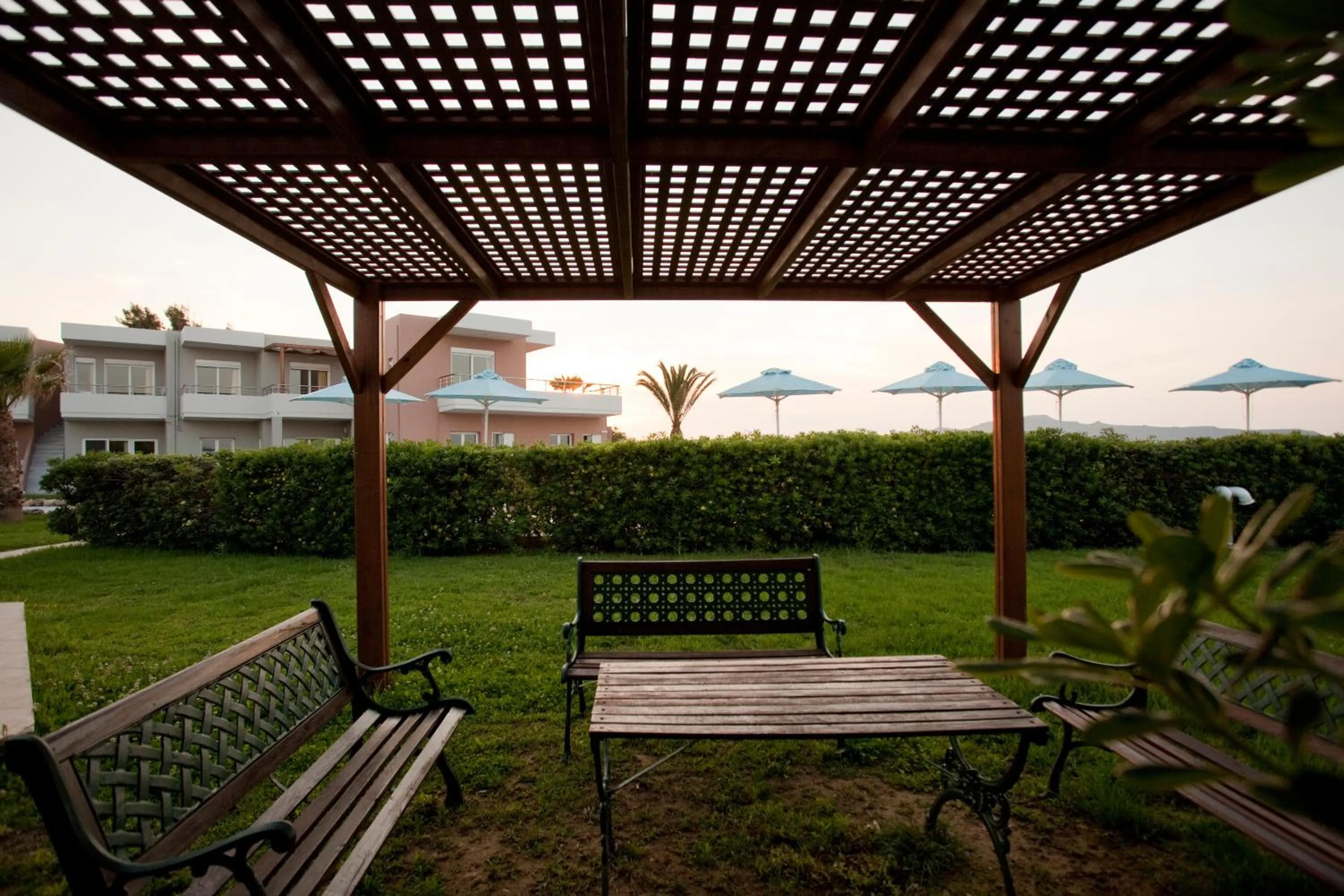 Garden in Phaedra Hotel