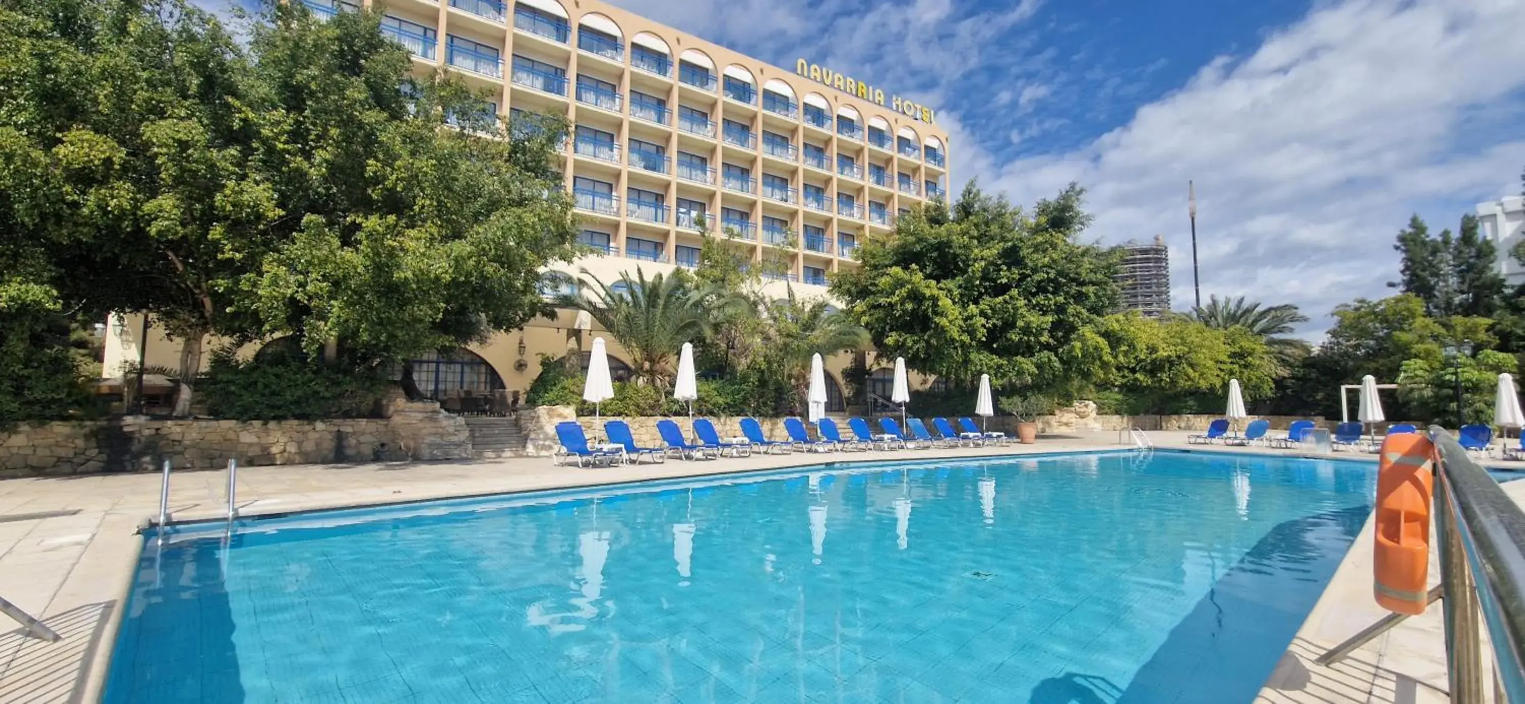 Property building in Navarria Blue Hotel Property building in Navarria Blue Hotel