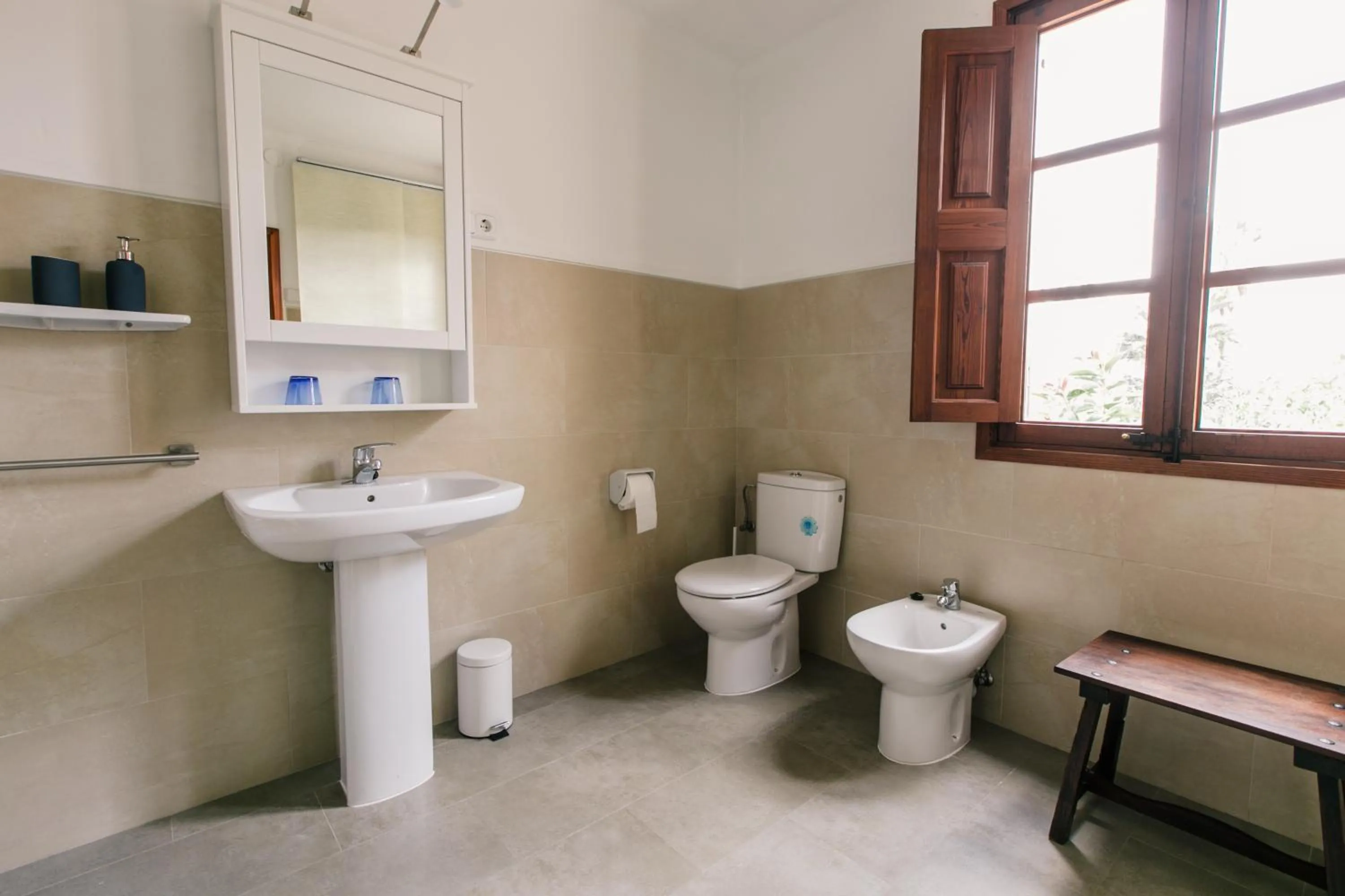 Bathroom in Finca Ca'n Quatre