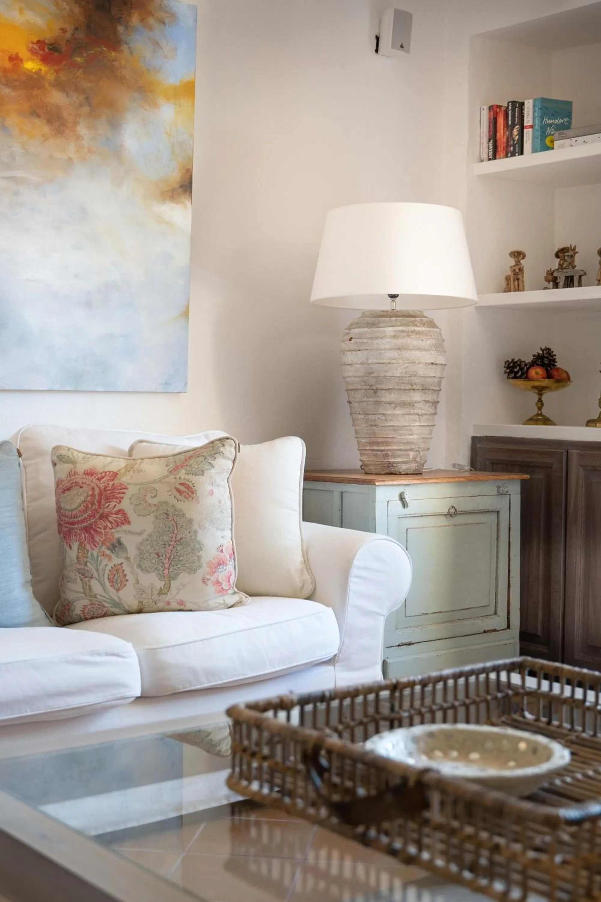 Living room in Finca Ca'n Quatre