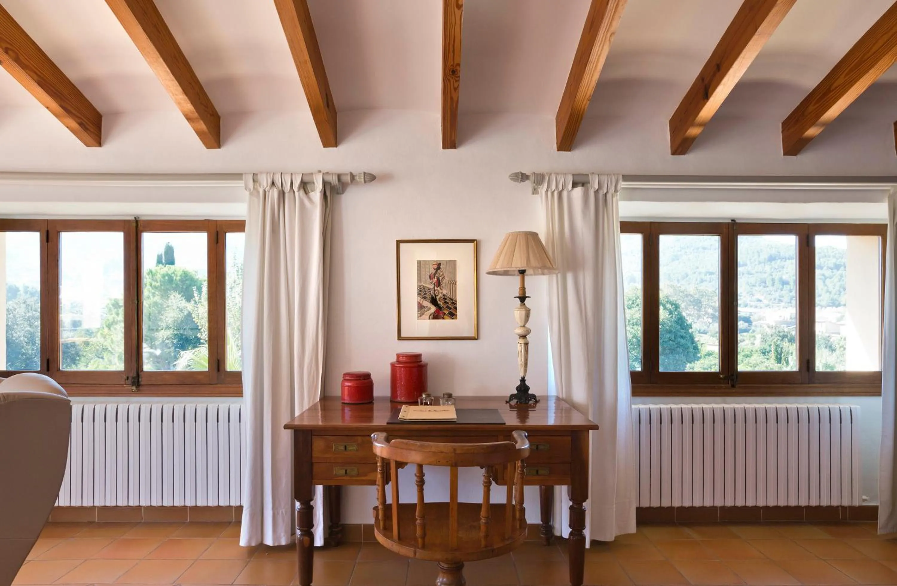 Decorative detail in Finca Ca'n Quatre