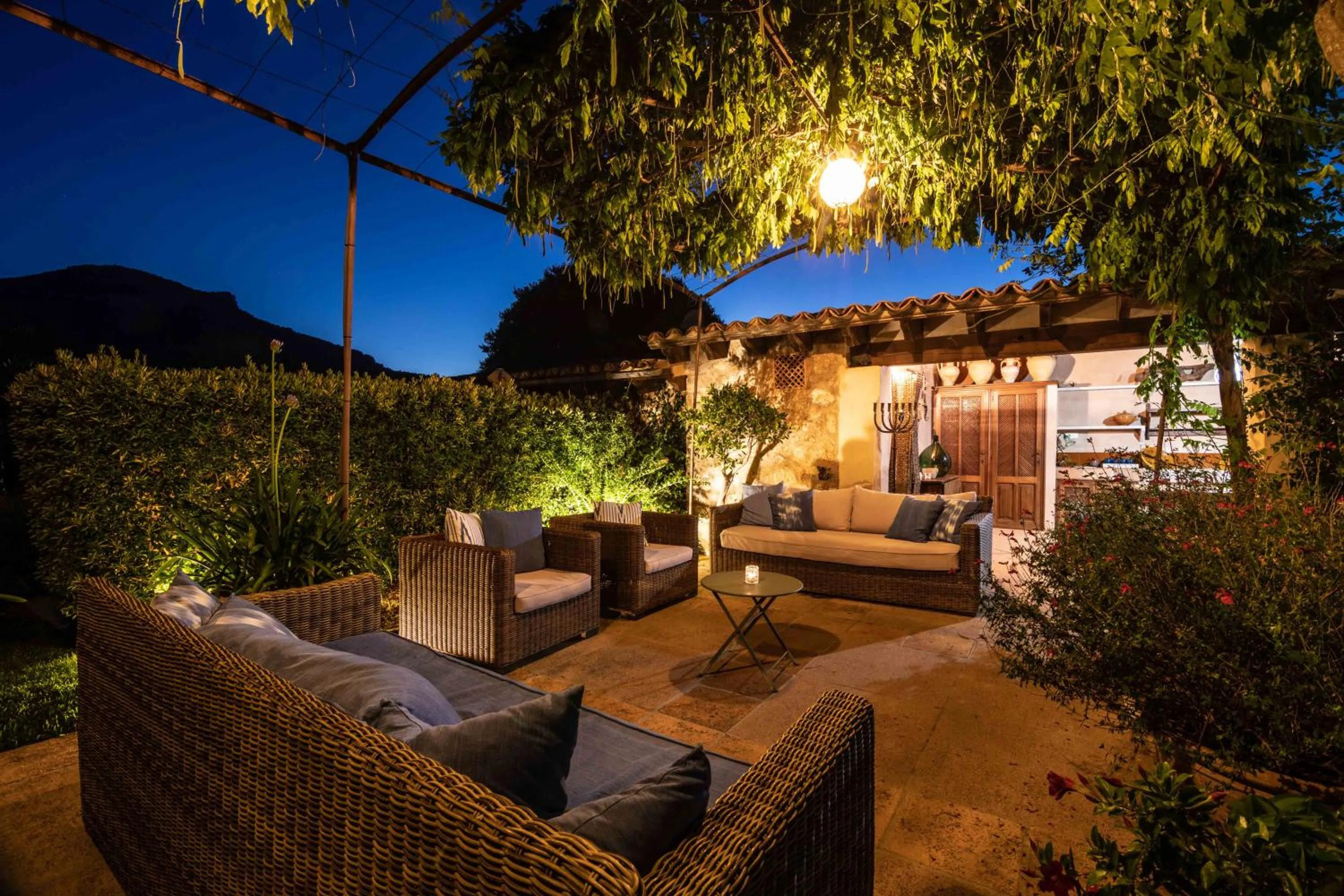 Sunset in Finca Ca'n Quatre