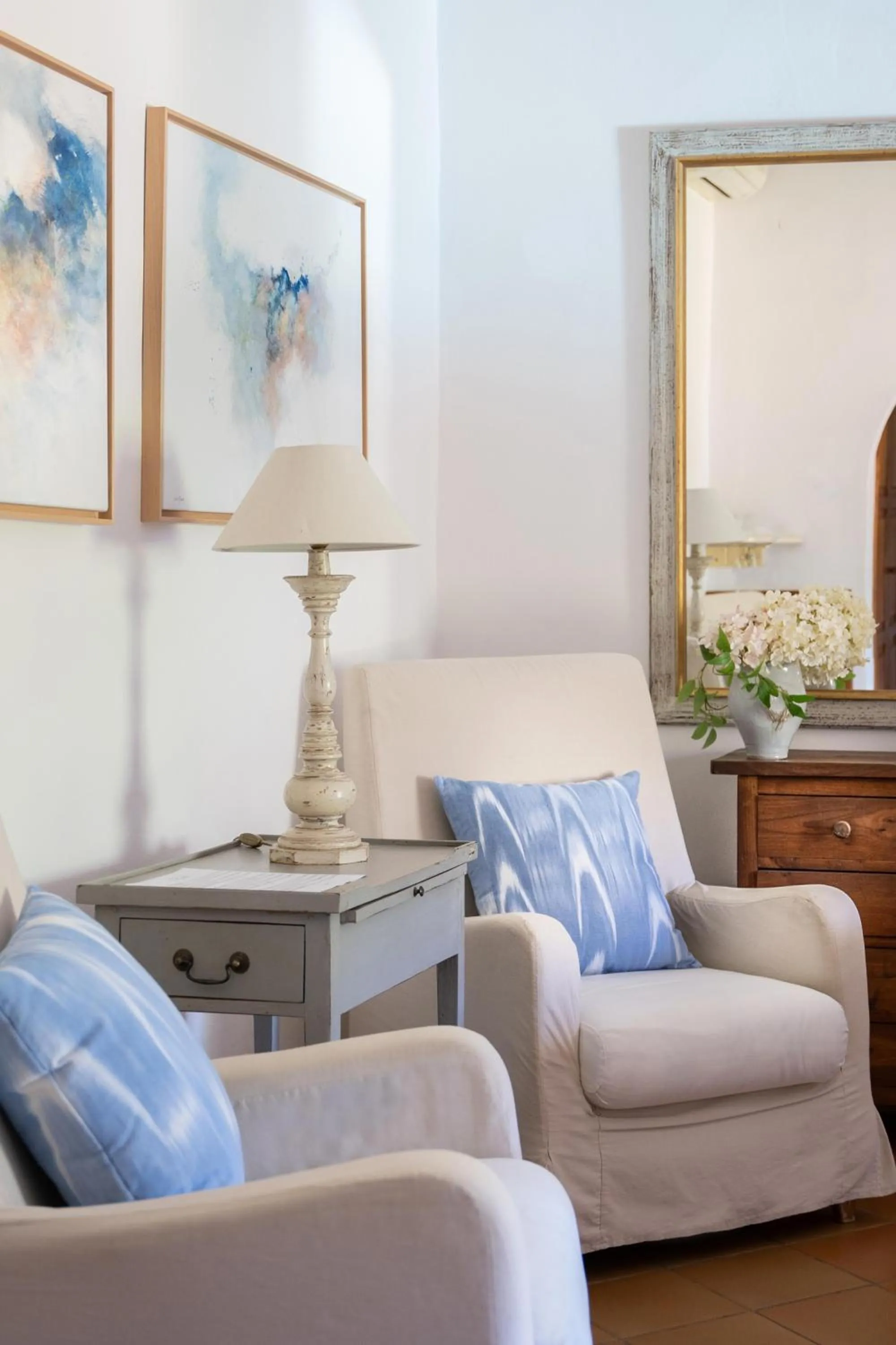 Seating area in Finca Ca'n Quatre