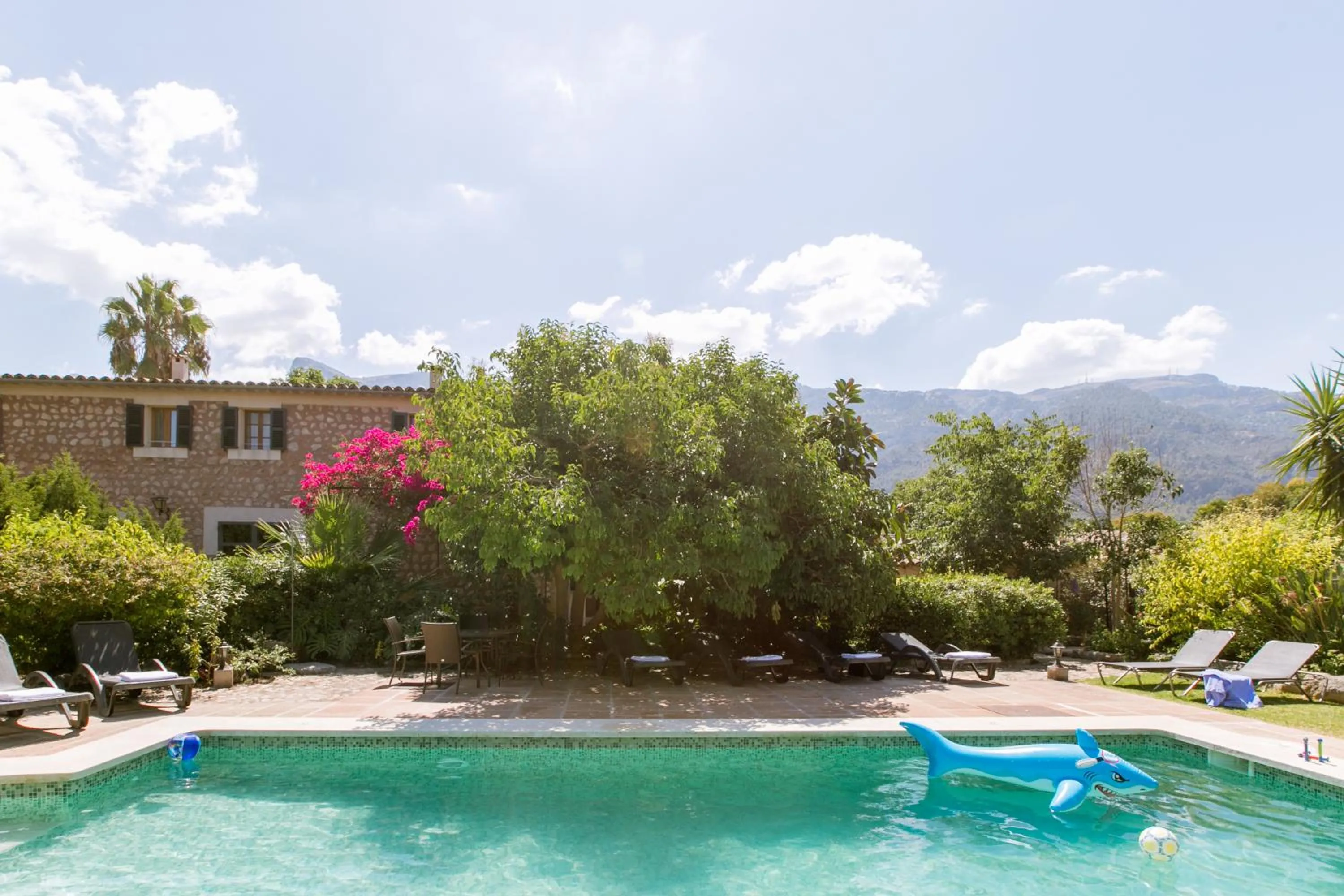 Swimming pool in Finca Ca'n Quatre